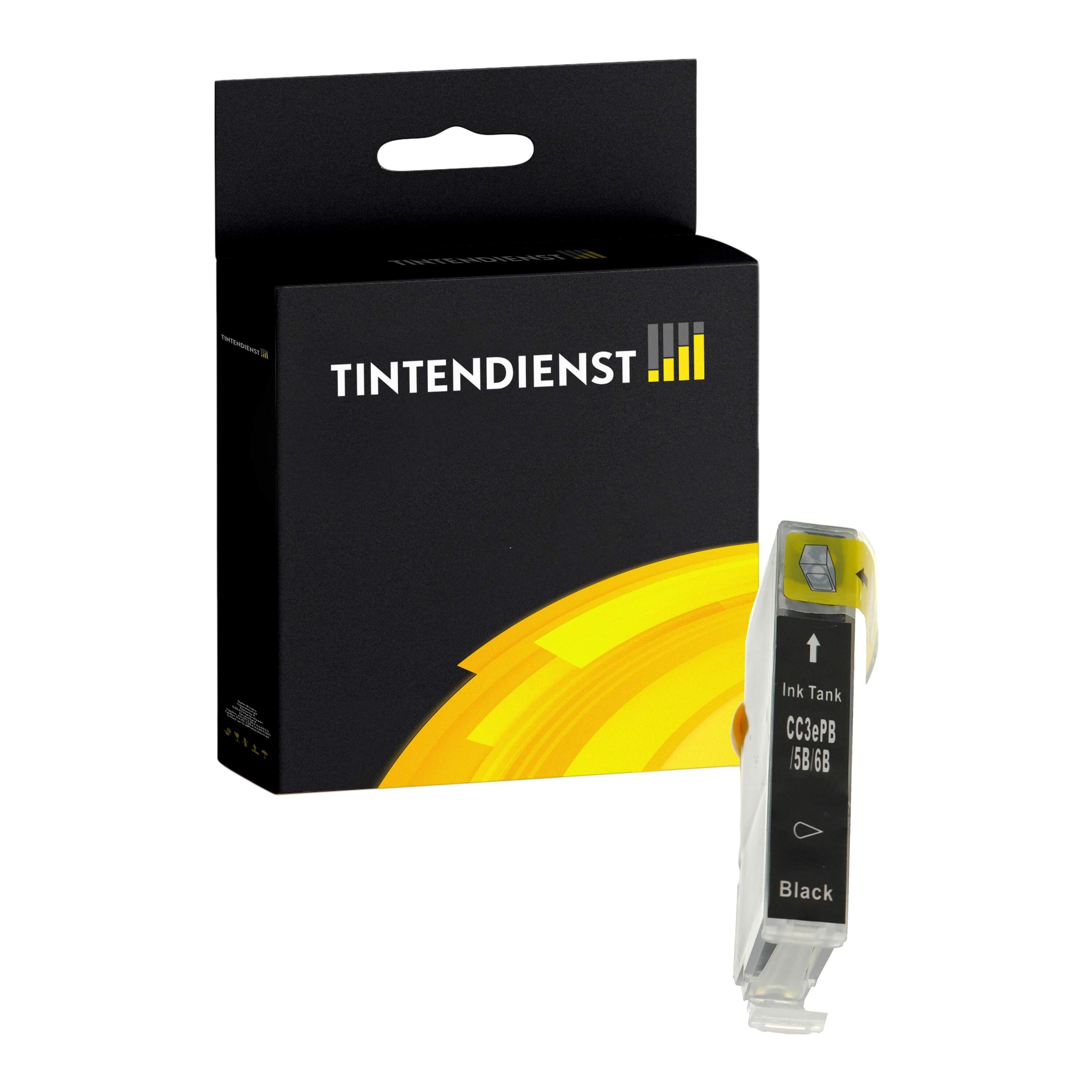 Druckerpatrone kompatibel für Canon Pixma IP 4000 Series (4705A002 / BCI-6BK) Schwarz