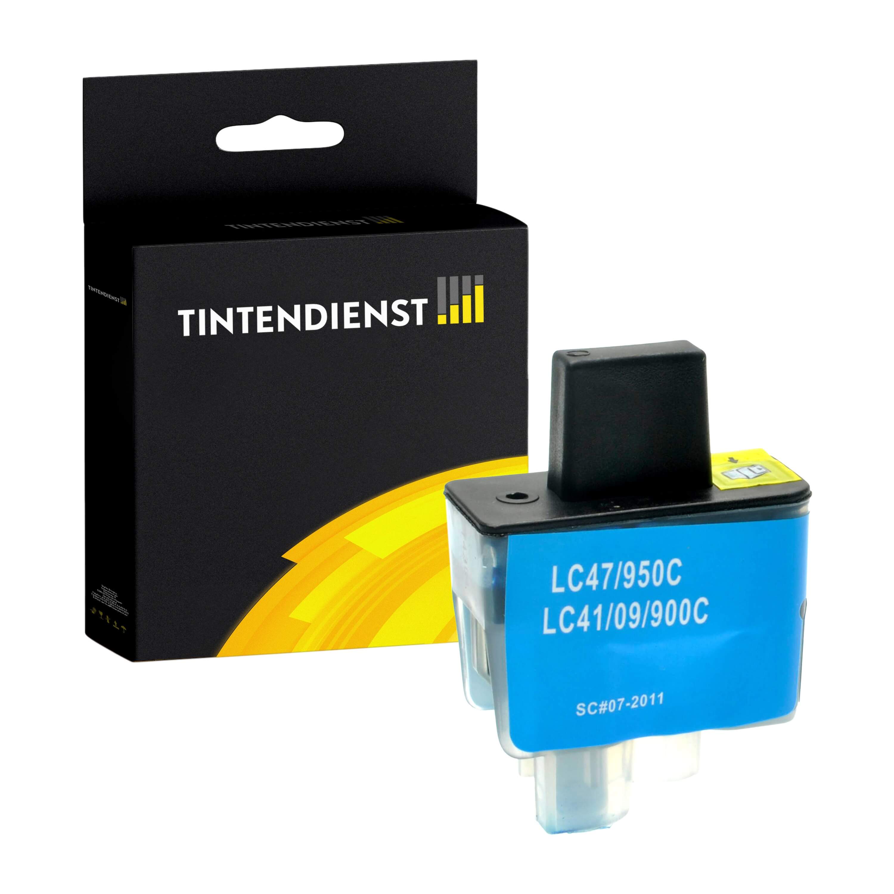 Druckerpatrone kompatibel für Brother Fax 2440 C (LC-900C) Cyan