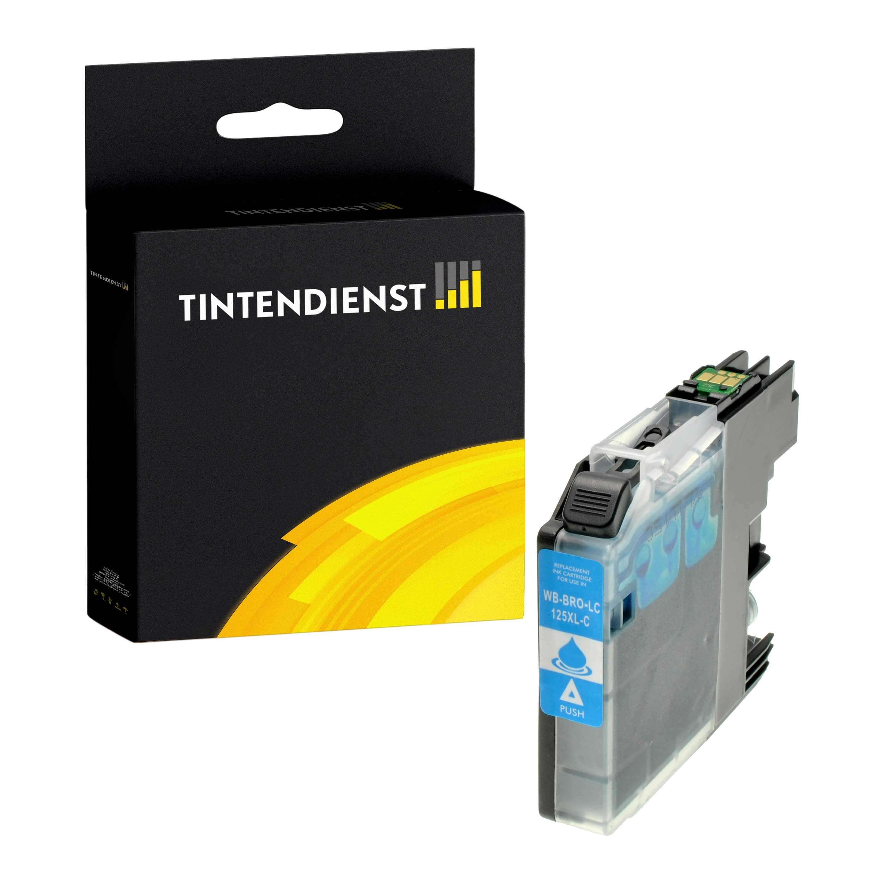 Druckerpatrone kompatibel für Brother LC-125XLC Cyan XL