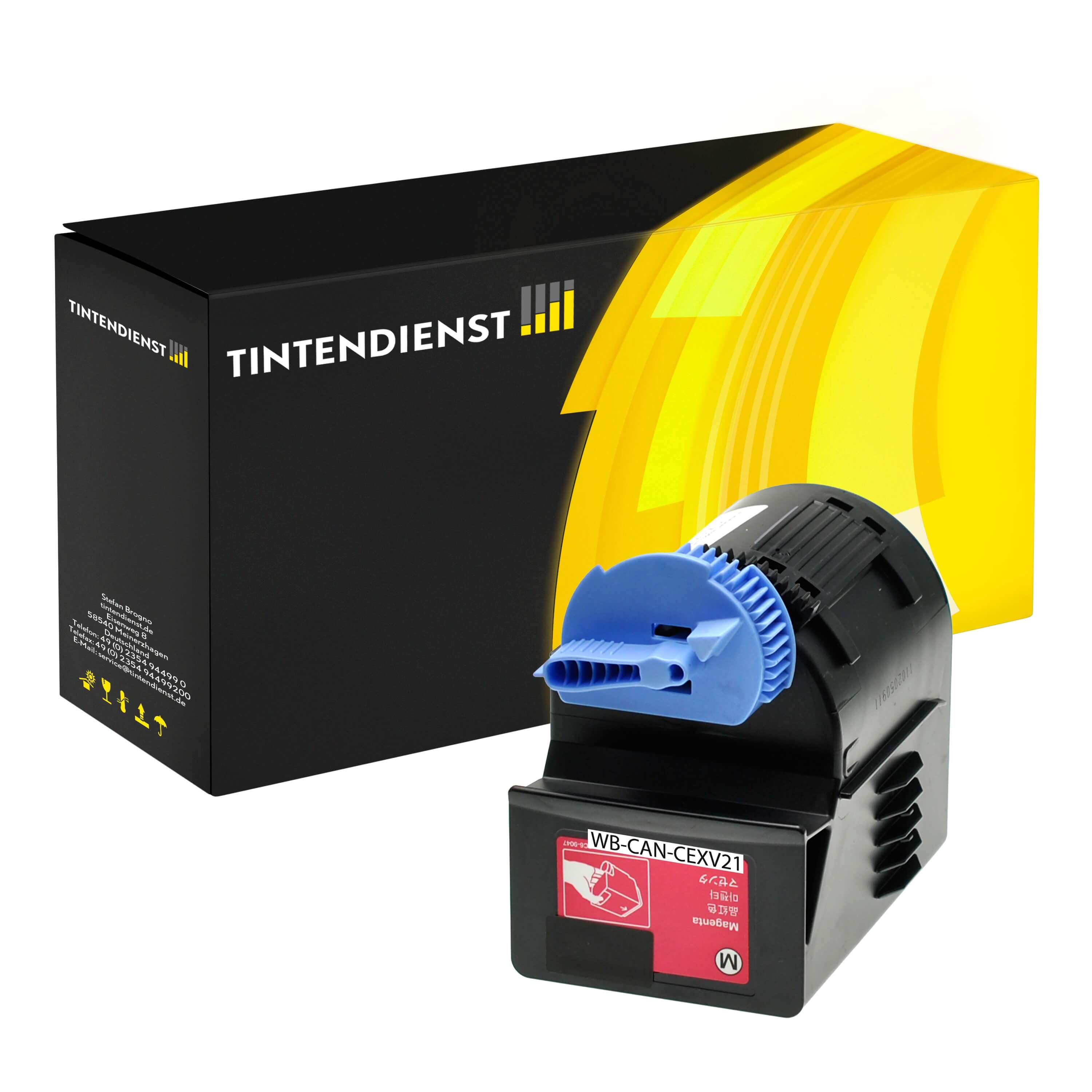 Toner kompatibel für Canon imageRUNNER C 2380 i (0454B002 / C-EXV21) Magenta