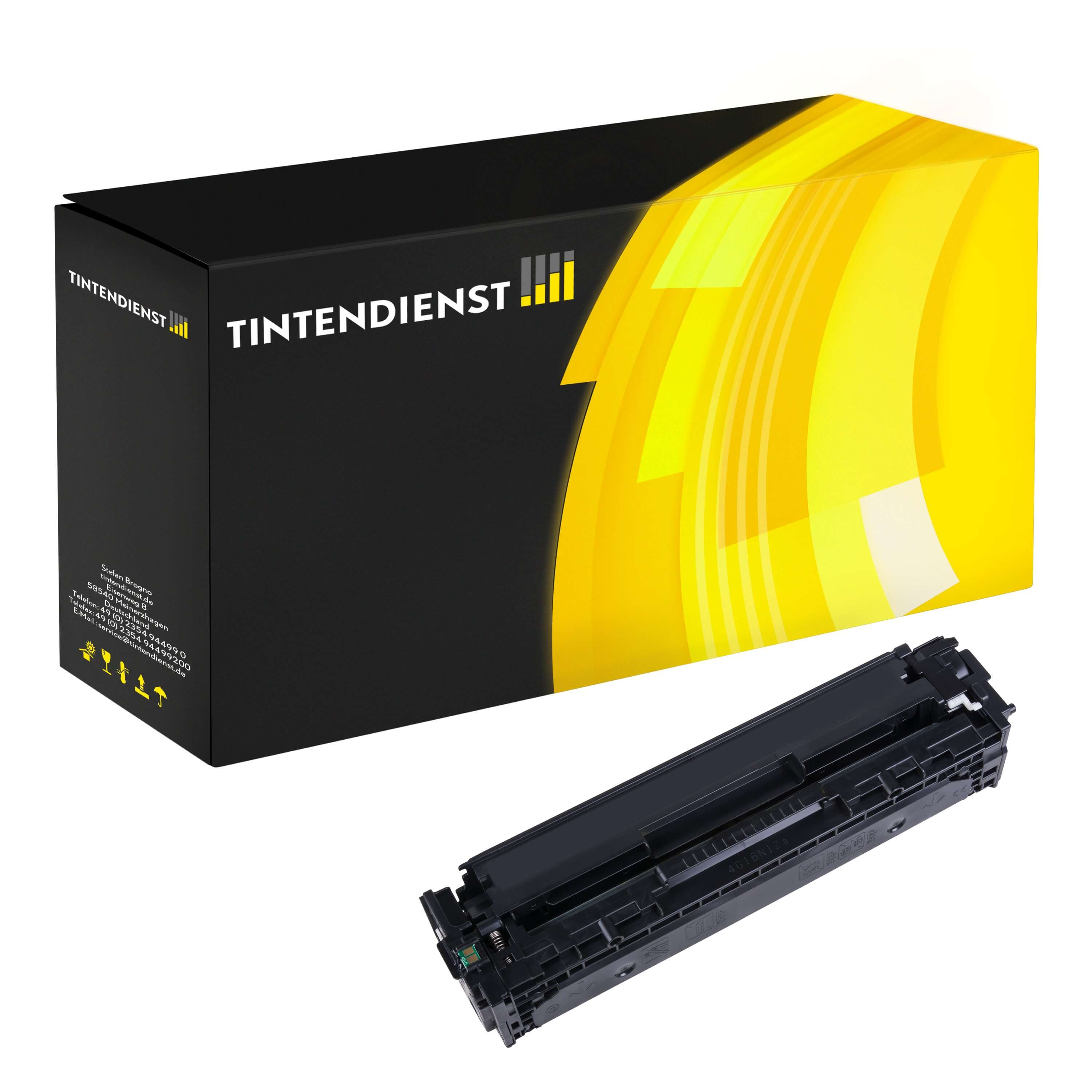 Toner kompatibel für HP LaserJet CP 1525 nw (CE320A / 128A) Schwarz