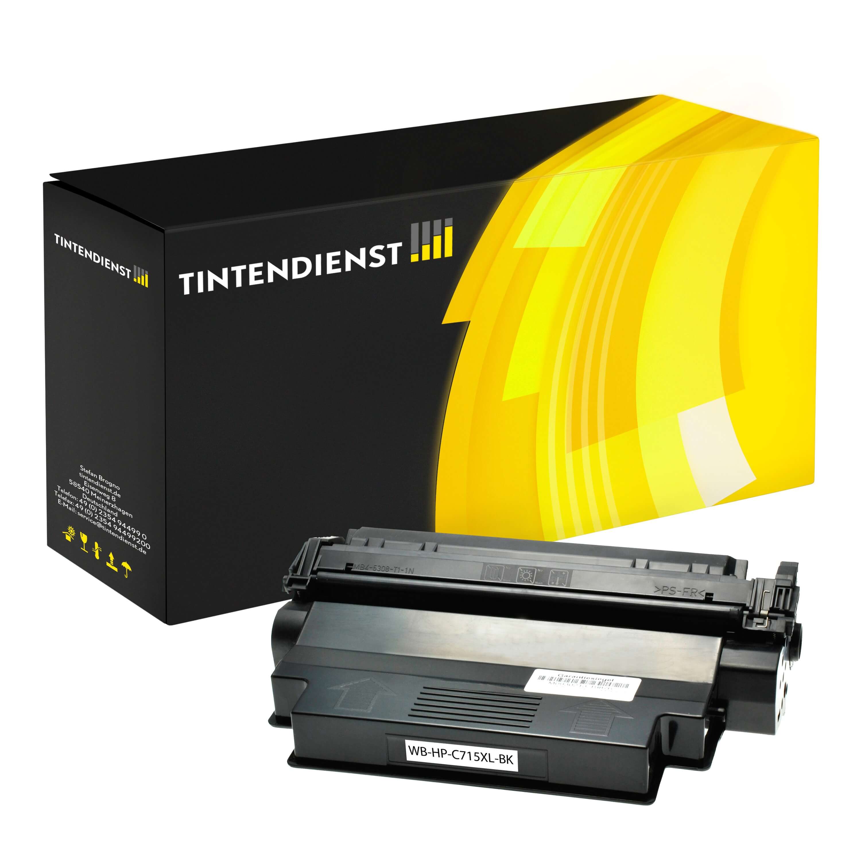 Toner kompatibel für HP LaserJet 3380 MFP (C7115X / 15X) Schwarz 2XL