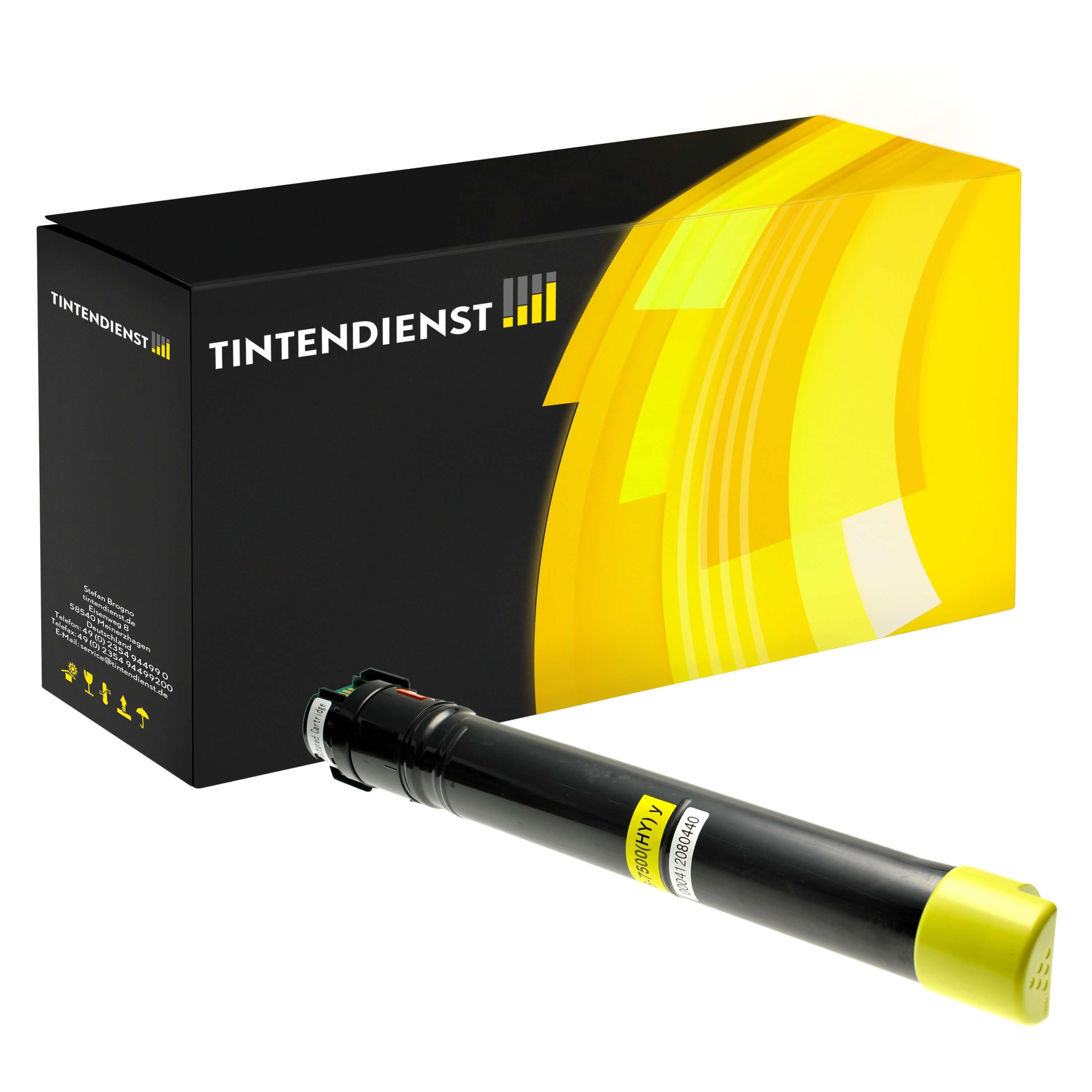 Toner kompatibel für Xerox Phaser 7500 DNM (106R01438) Gelb