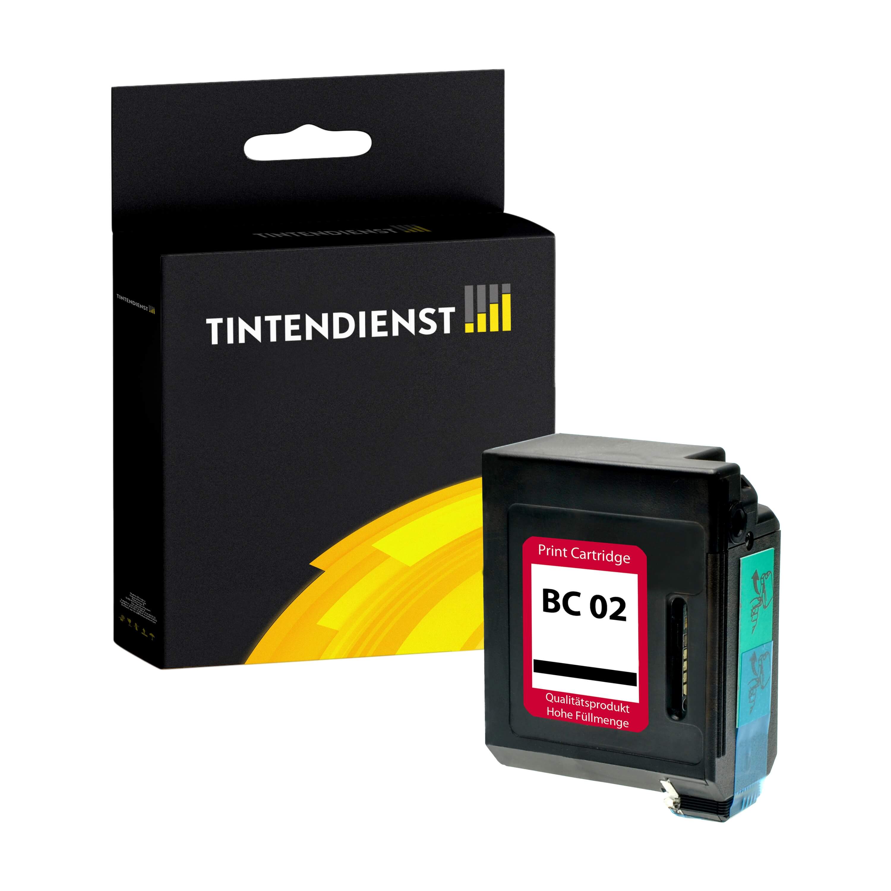 Druckerpatrone kompatibel für Konica Minolta Minoltafax 1300 (0881A002 / BC-02) Schwarz