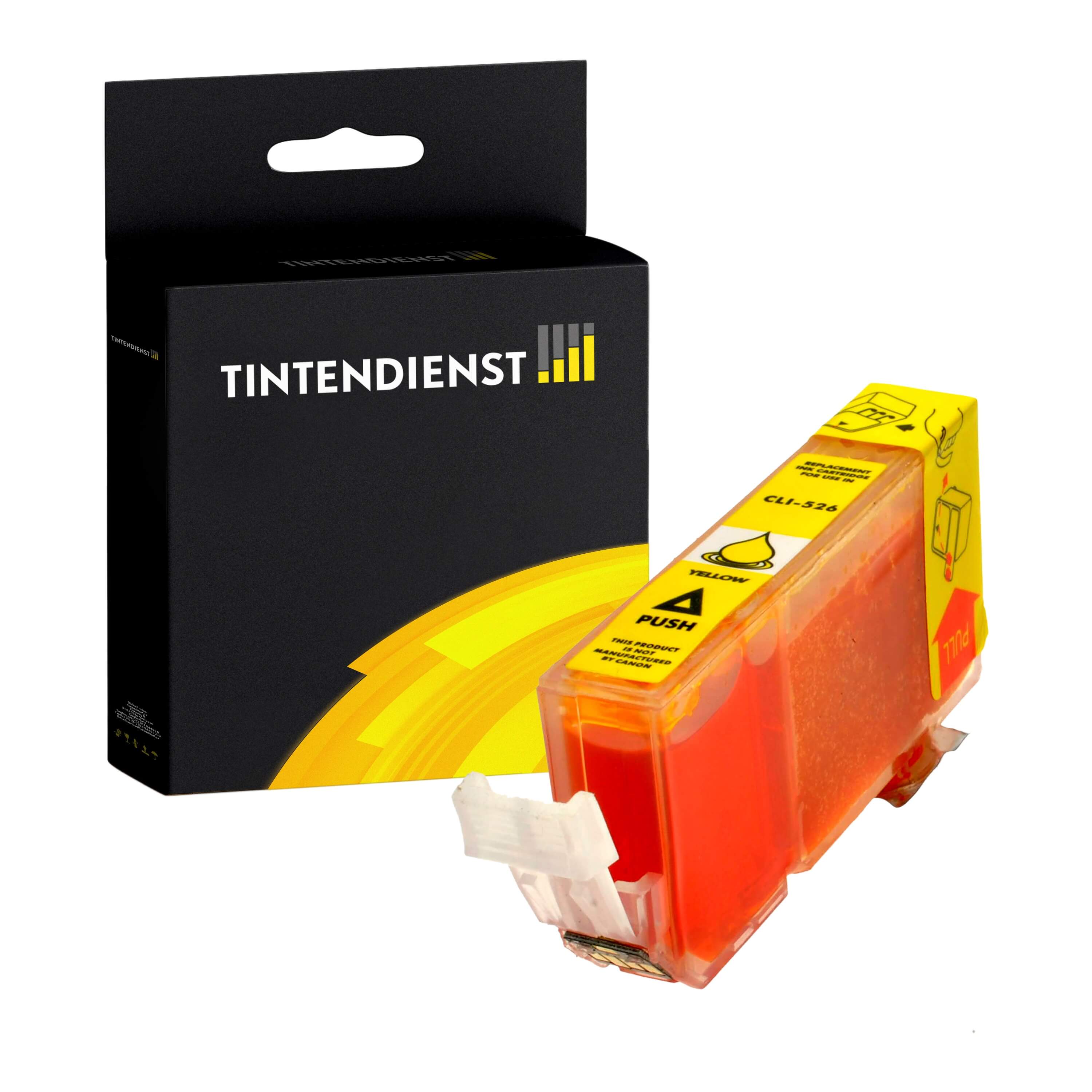 Druckerpatrone kompatibel für Canon Pixma IP 4850 (4543B001 / CLI-526Y) Gelb
