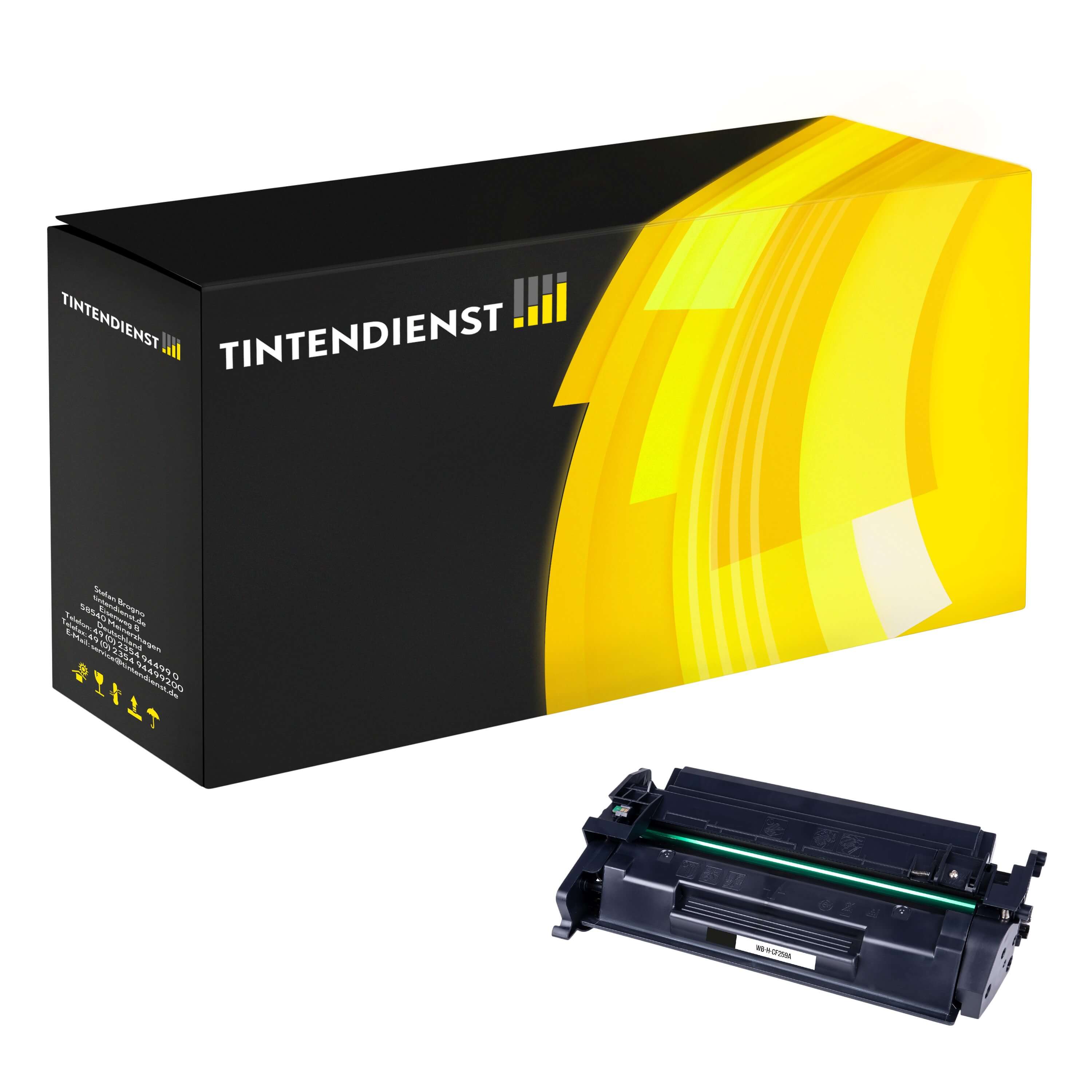 Toner kompatibel für HP LaserJet Pro MFP M 429 dw (CF259A / 59A) Schwarz