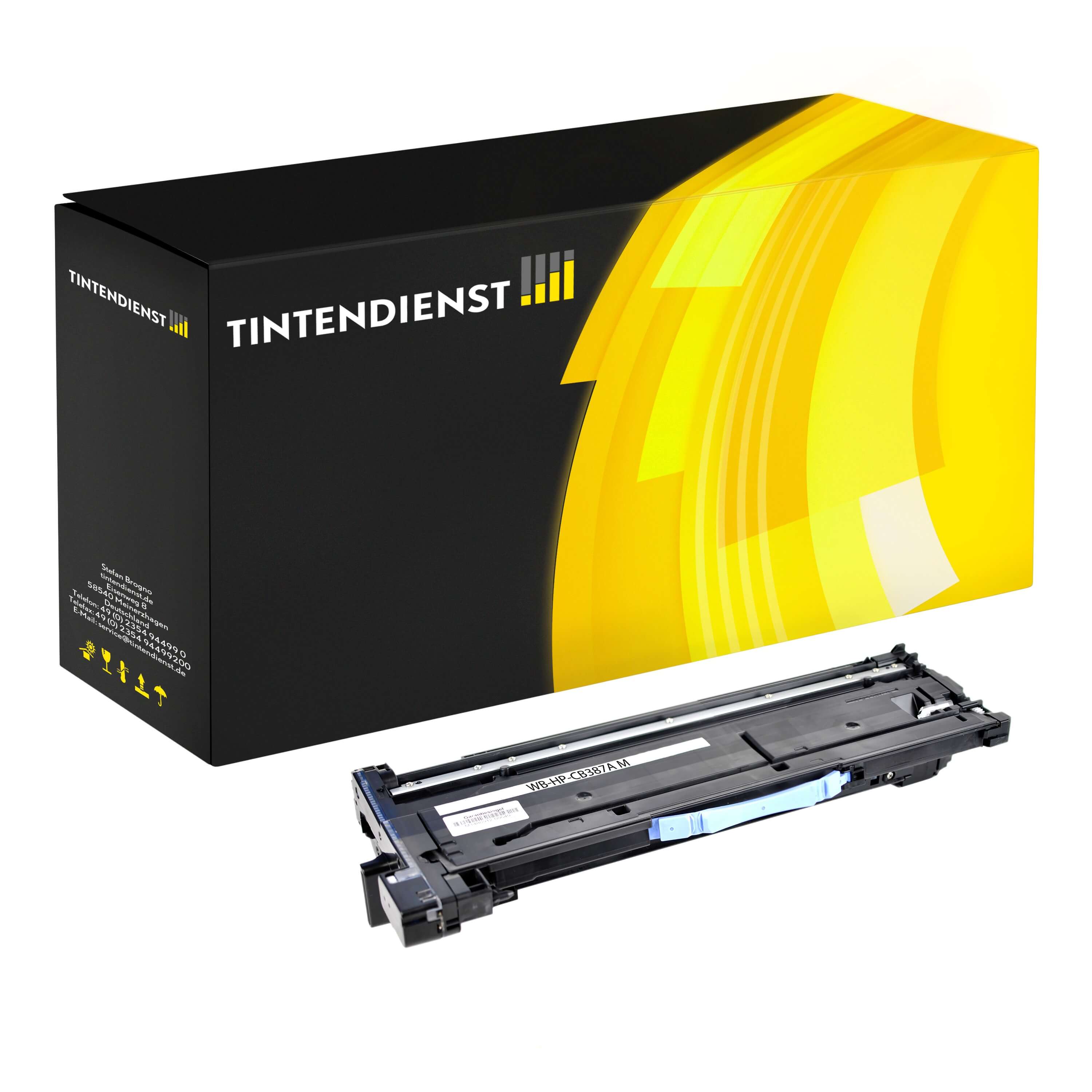 Trommel kompatibel für HP Color LaserJet CP 6000 Series (CB387A / 824A) Magenta