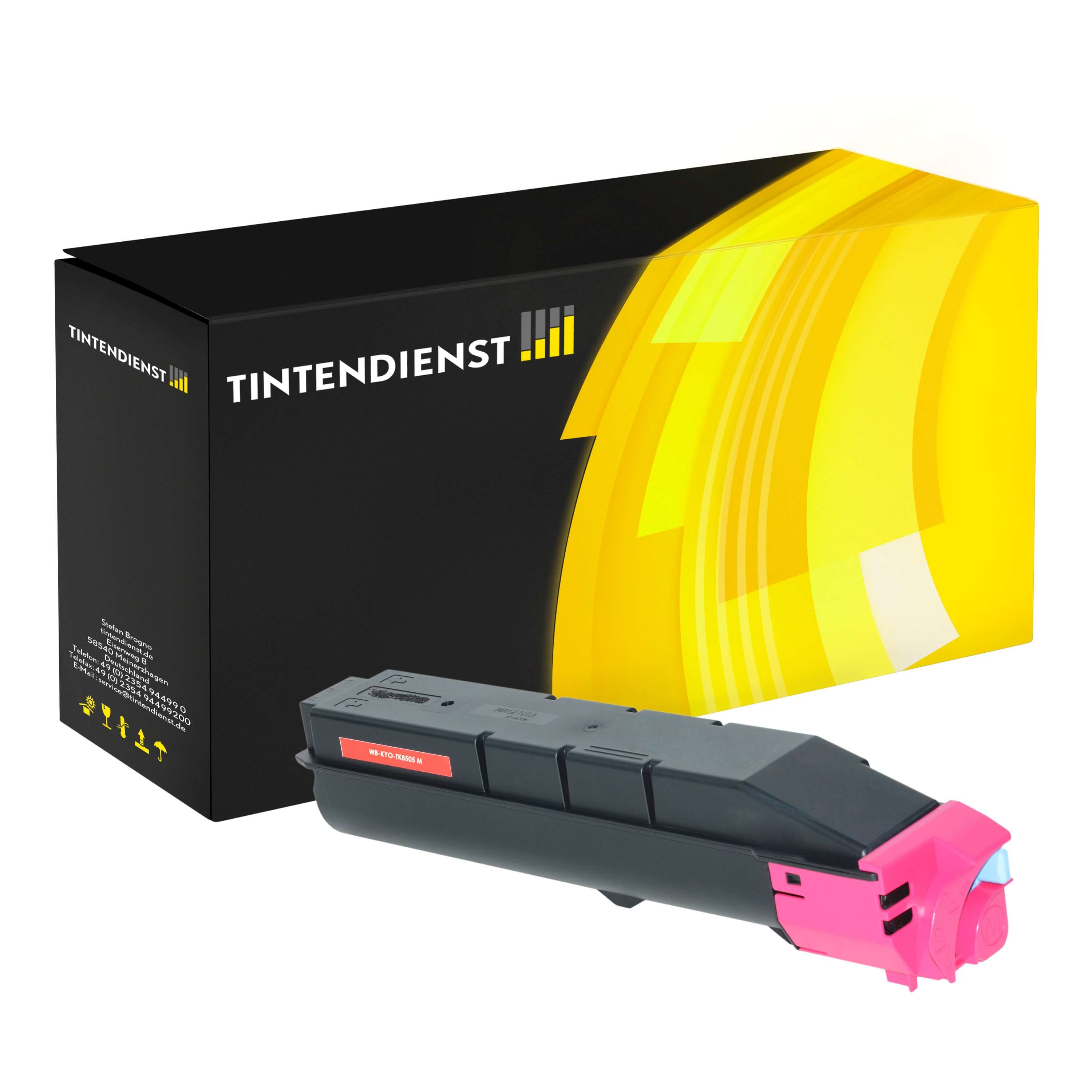 Toner kompatibel für Kyocera TASKalfa 4550 ci (1T02LCBNL0 / TK-8505M) Magenta