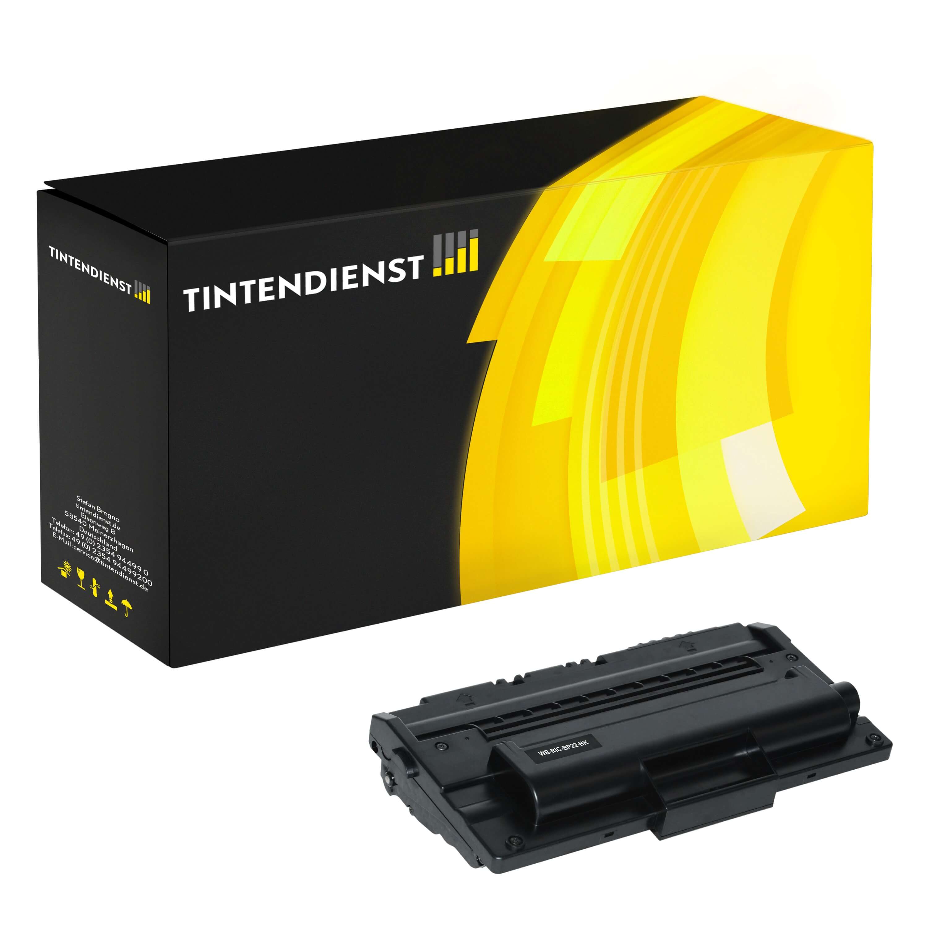 Toner kompatibel für Ricoh Aficio BP 20 (402430 / TYPEBP22) Schwarz