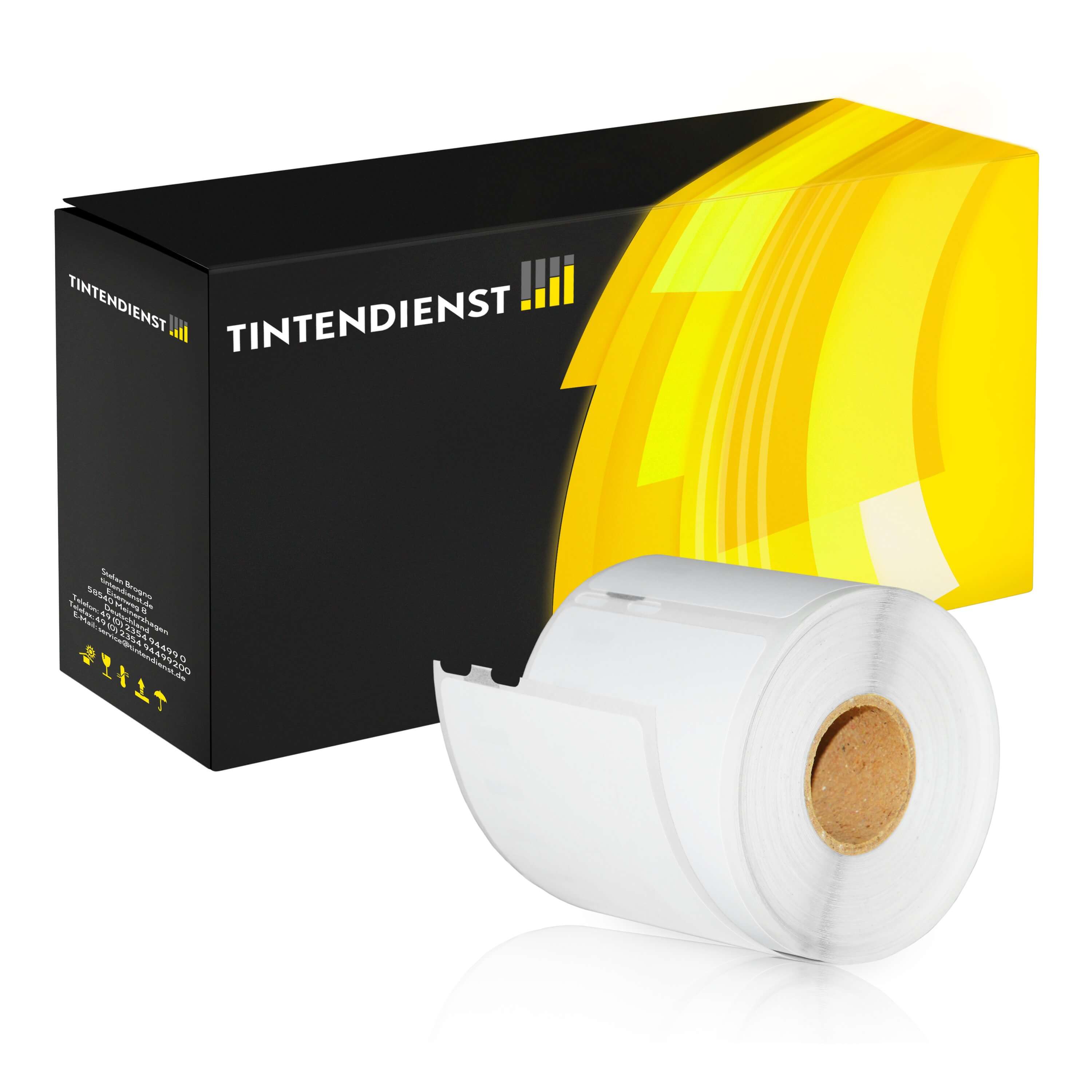 Versandetiketten/Namensschilder kompatibel für Dymo LABELWRITER 450 Turbo (99014 / S0722430) 101mm/54mm (220 Stück)