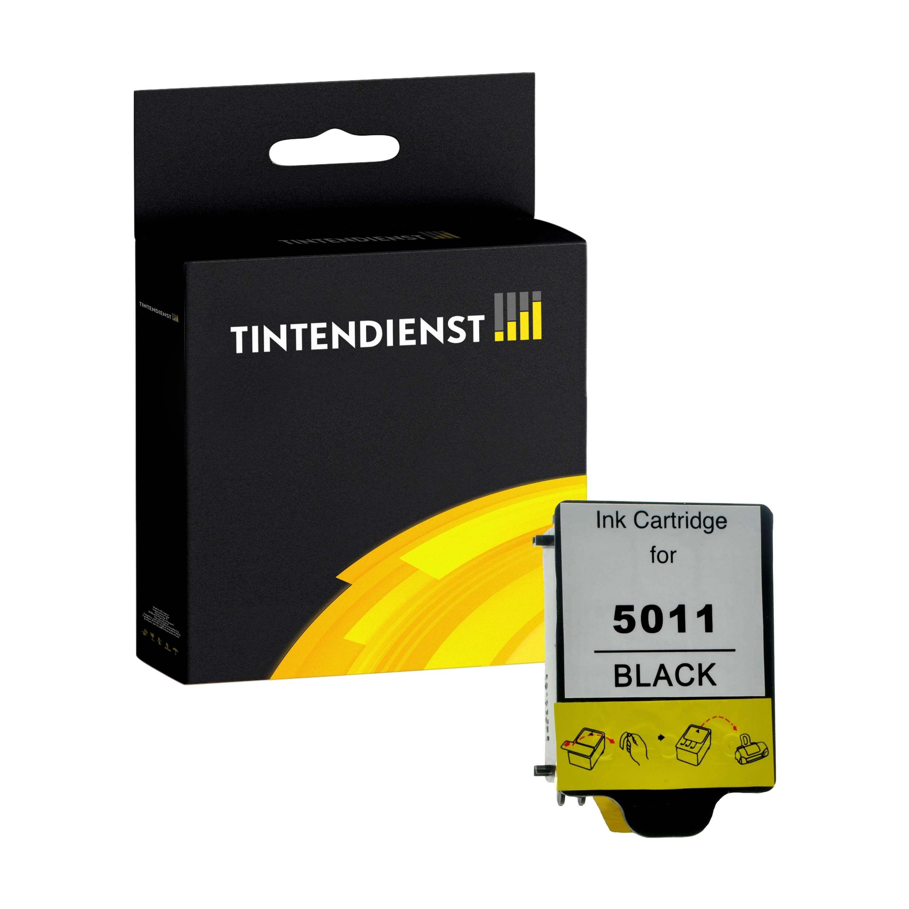 Druckerpatrone kompatibel für HP Digital Copier Printer 610 (C5011DE / 14) Schwarz