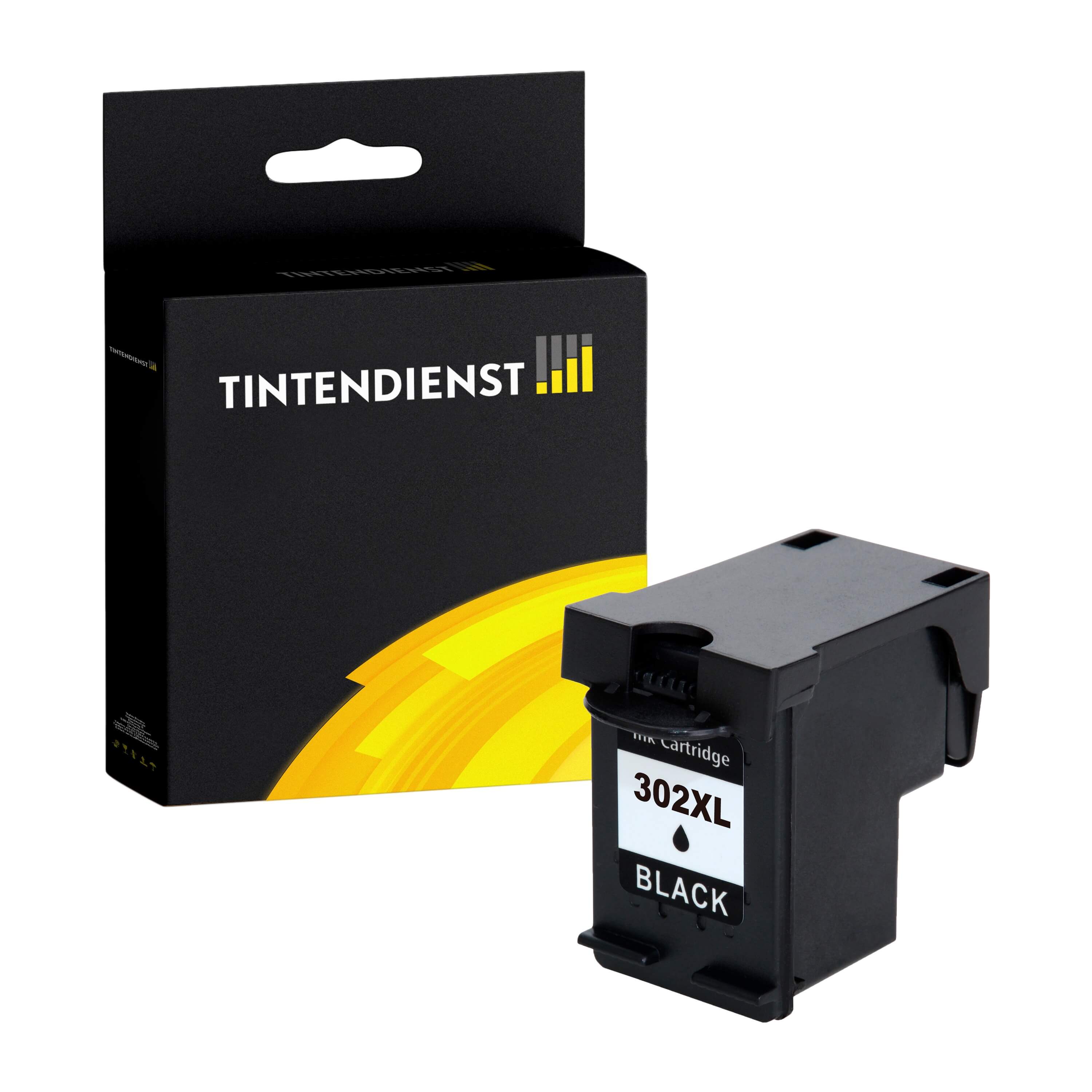 Druckerpatrone kompatibel für HP OfficeJet 3834 (F6U68AE / 302XL) Schwarz