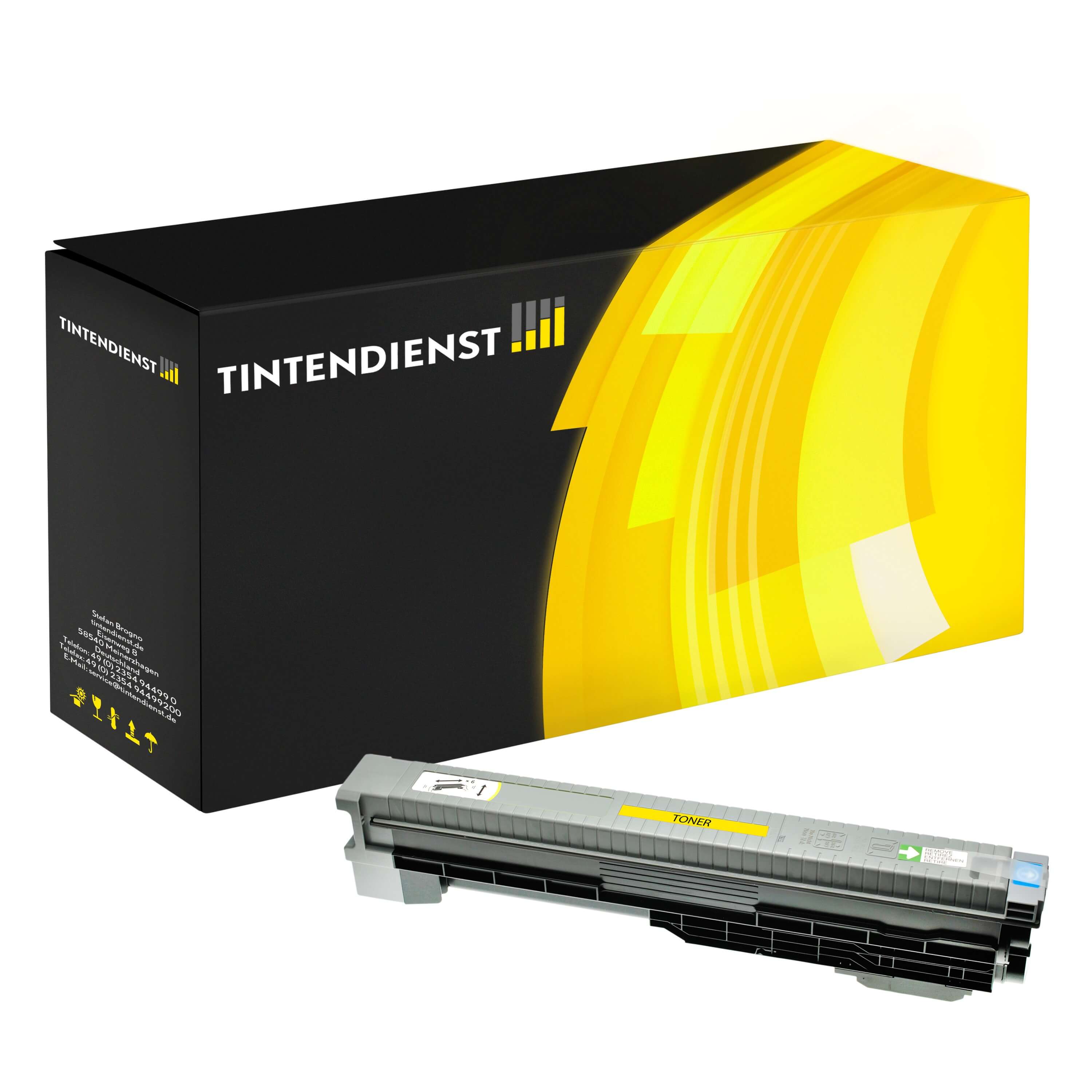 Toner kompatibel für Canon CLC 3220 (7626A002 / C-EXV8) Gelb