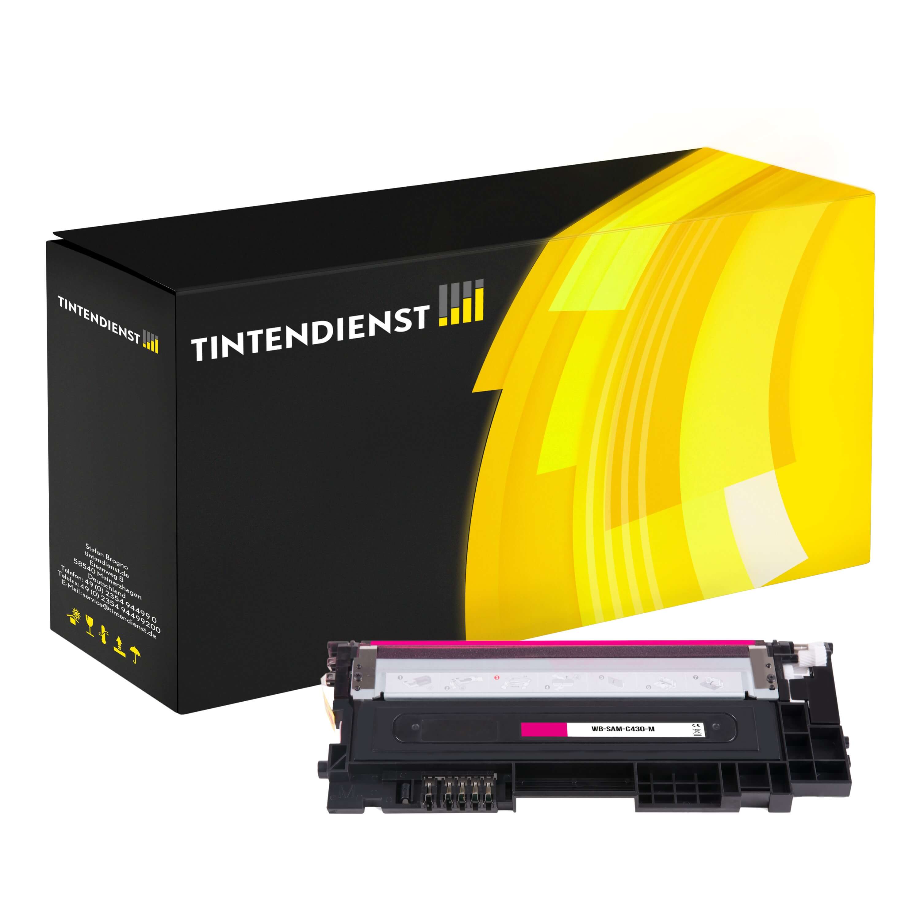 Toner kompatibel für Samsung Xpress C 482 (CLT-M404S/ELS / M404S) Magenta