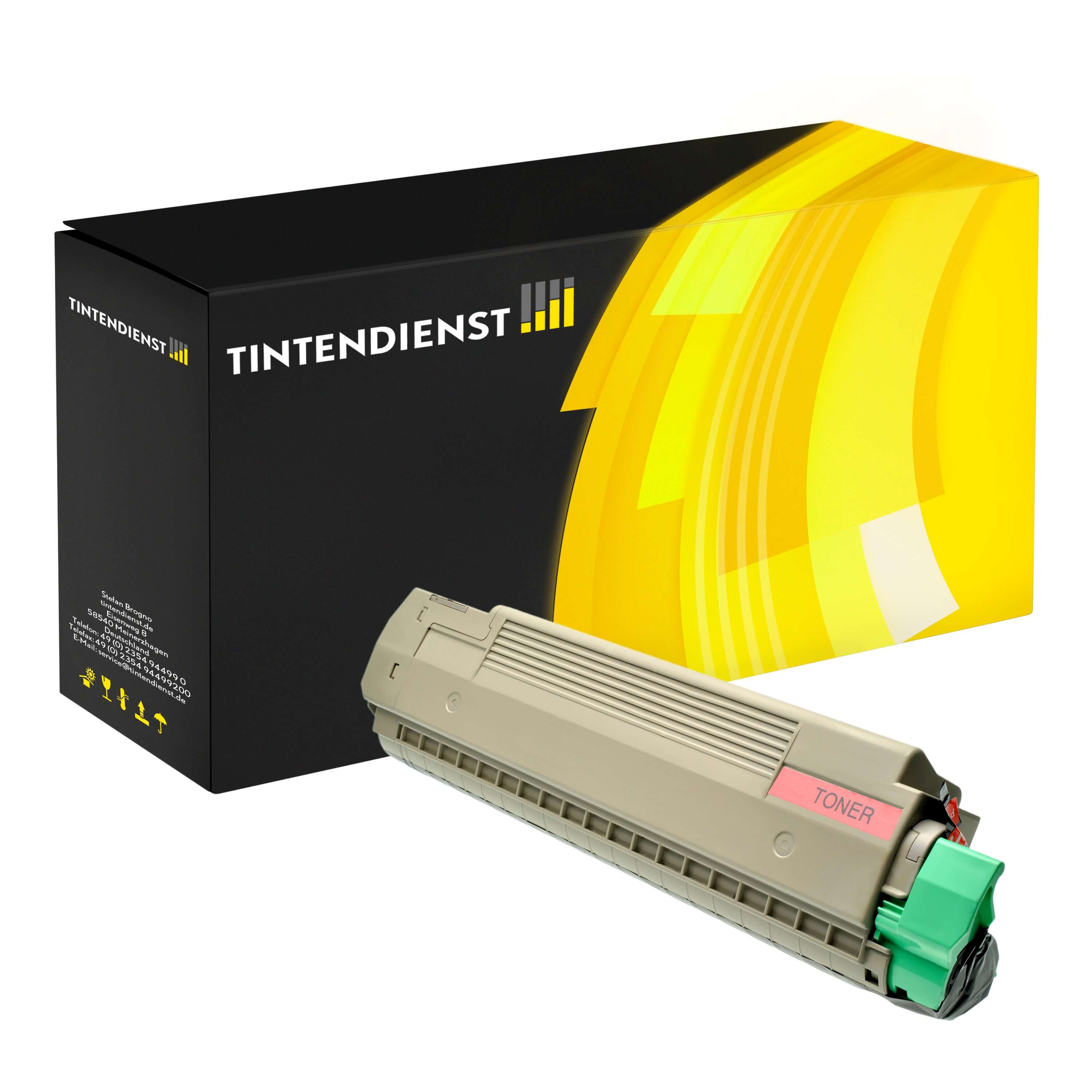 Toner kompatibel für OKI C 810 DN (44059106) Magenta