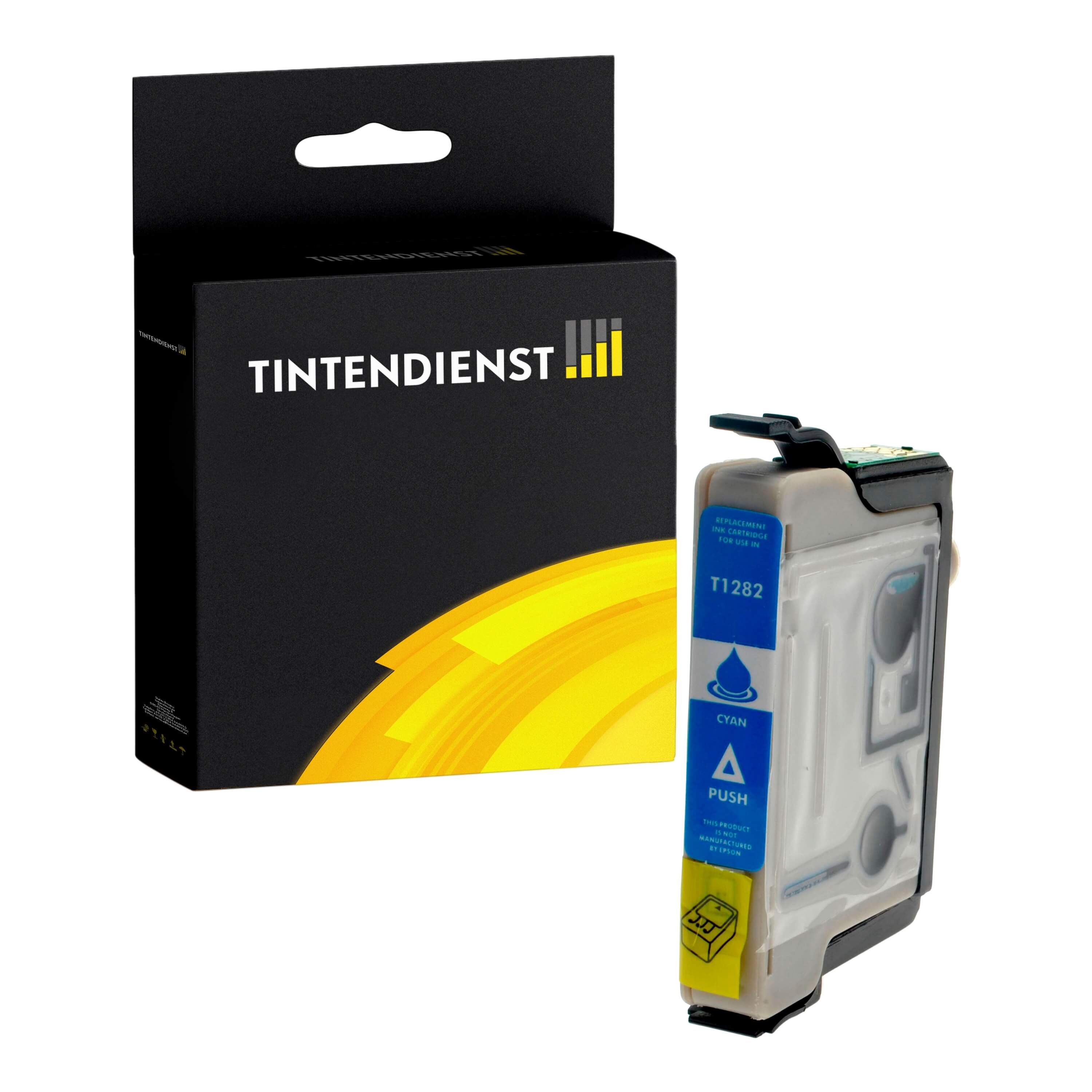 Druckerpatrone kompatibel für Epson Stylus SX 425 W (C13T12824011 / T1282) Cyan