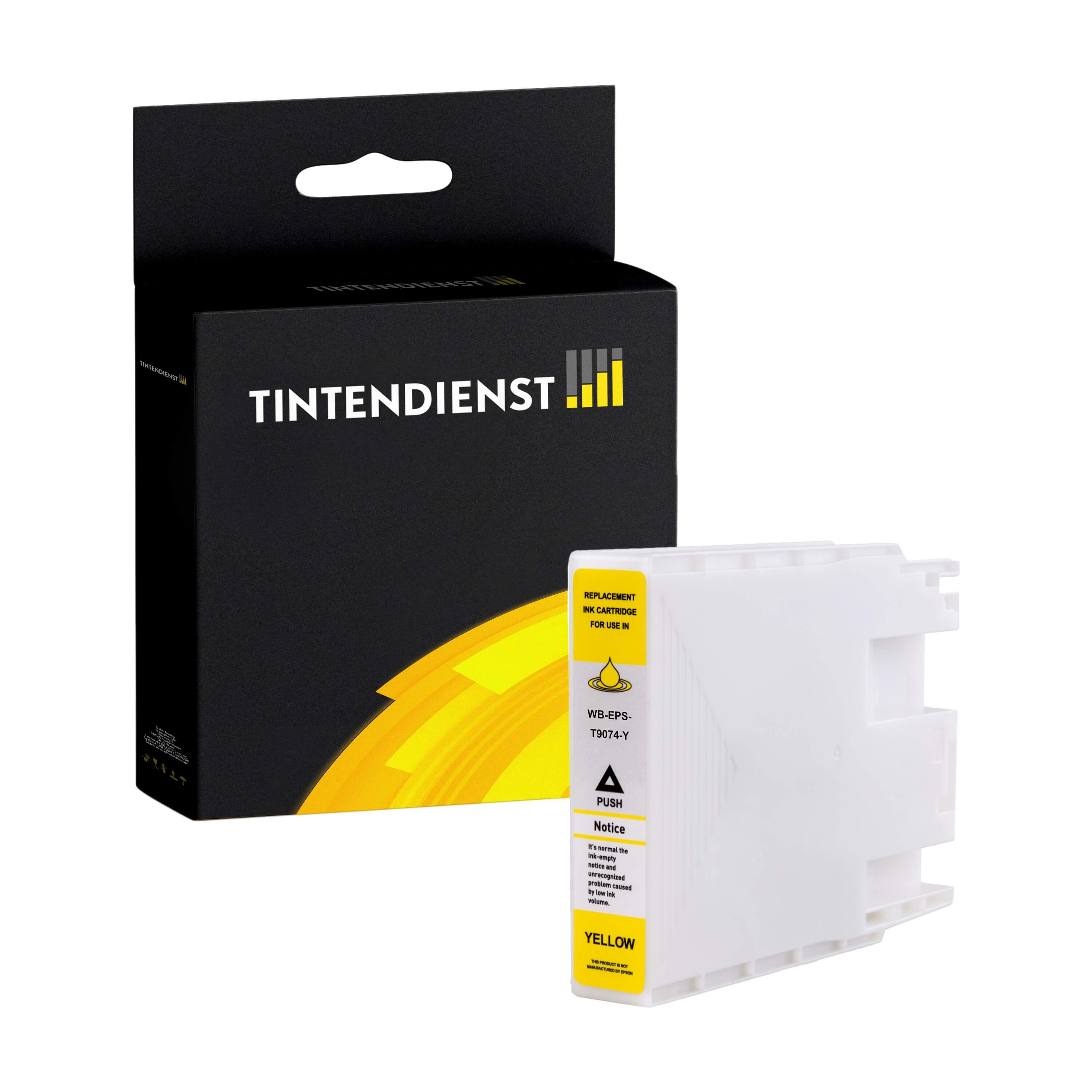 Druckerpatrone kompatibel für Epson Workforce Pro WF-6590 DTWFC (C13T907440 / T9074) Gelb