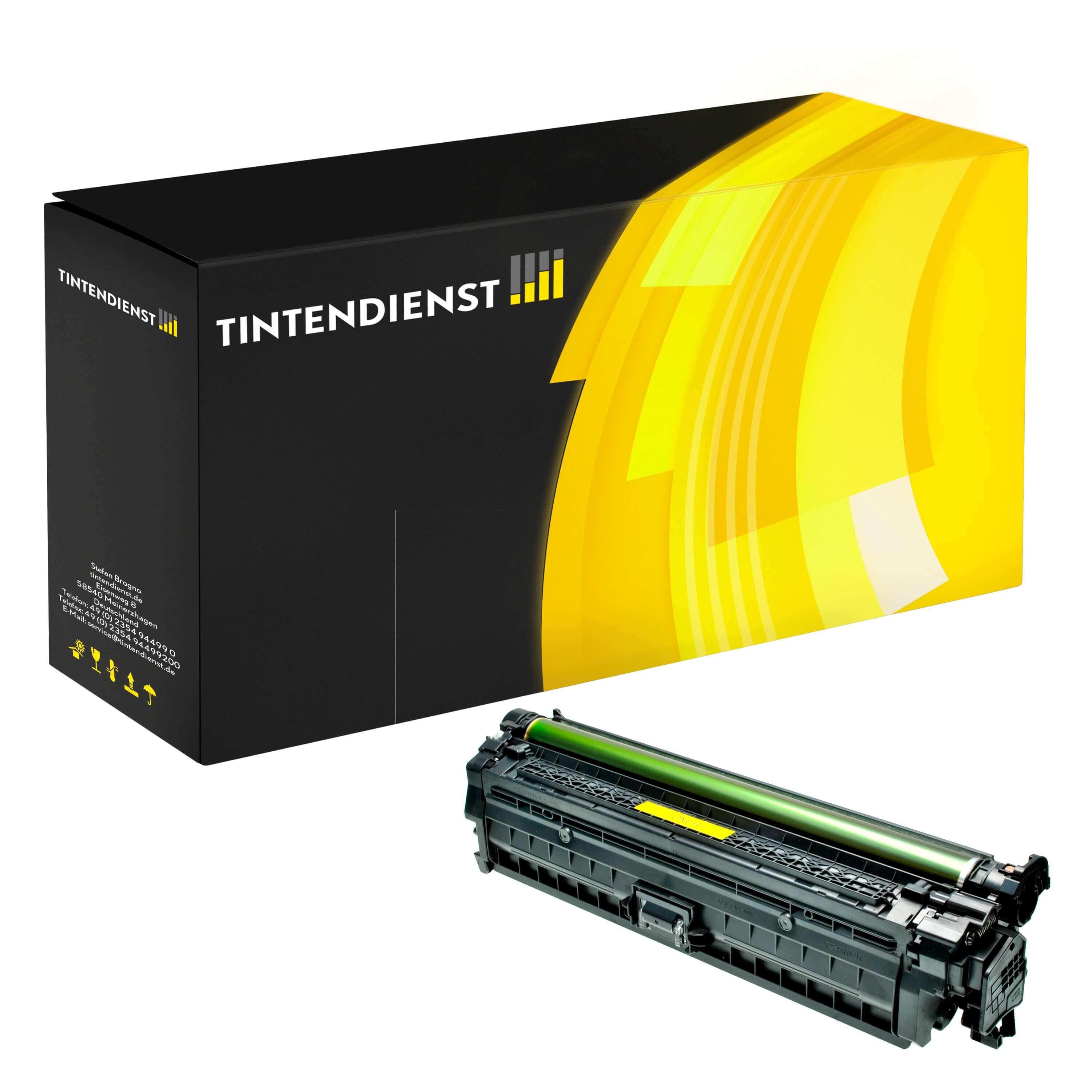 Toner kompatibel für HP LaserJet Enterprise 700 Color M 775 zm MFP (CE342A / 651A) Gelb