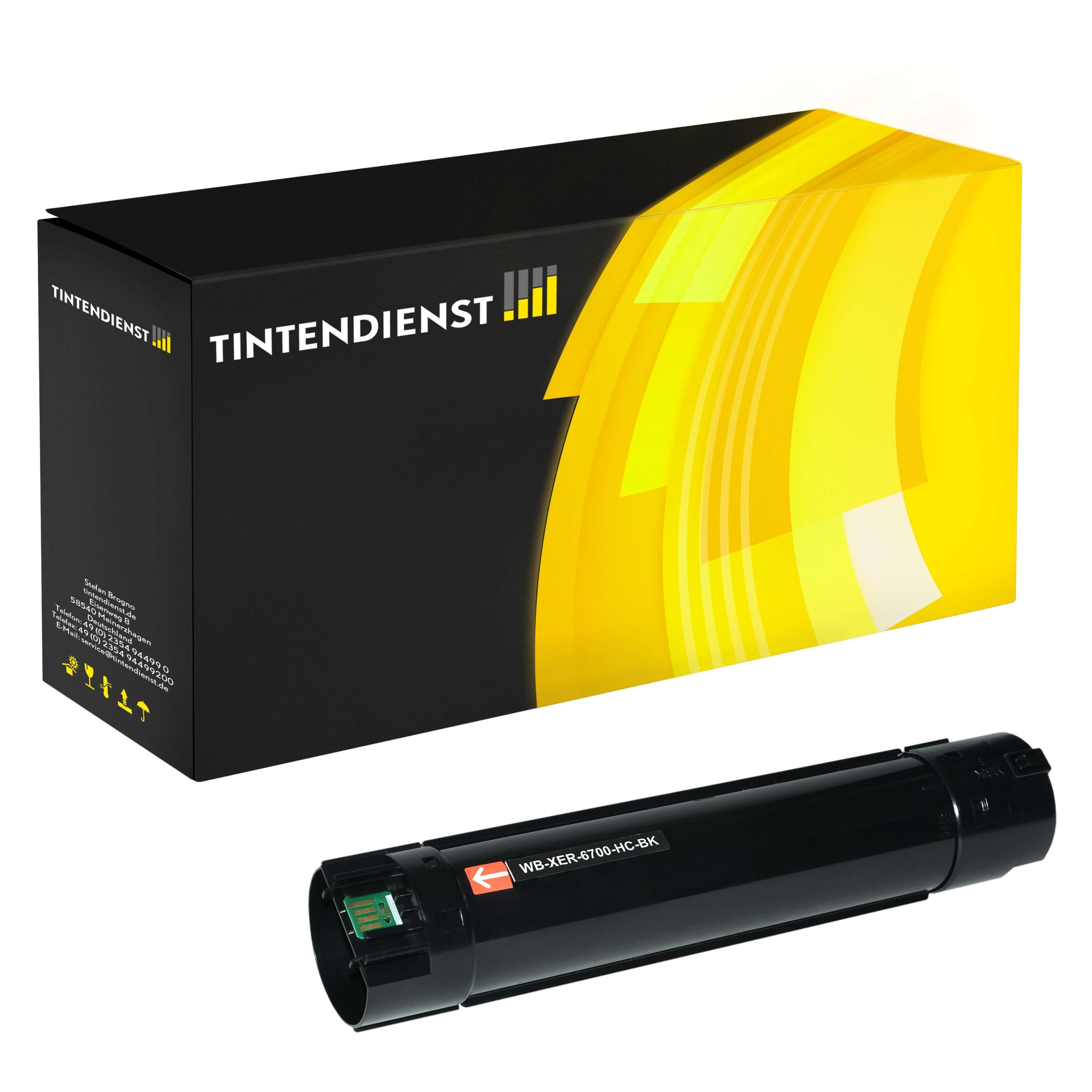 Toner kompatibel für Xerox Phaser 6700 DT (106R01510) Schwarz