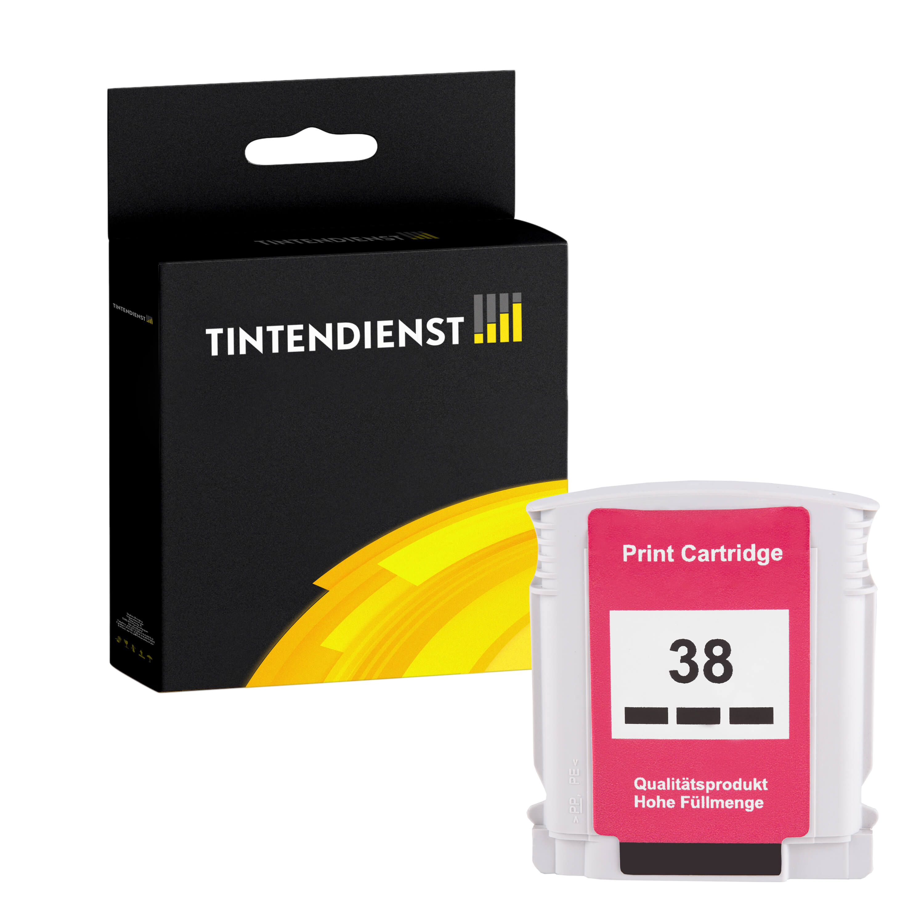 Druckerpatrone kompatibel für HP PhotoSmart Pro B 9100 Series (C9412A / 38) Matt Schwarz