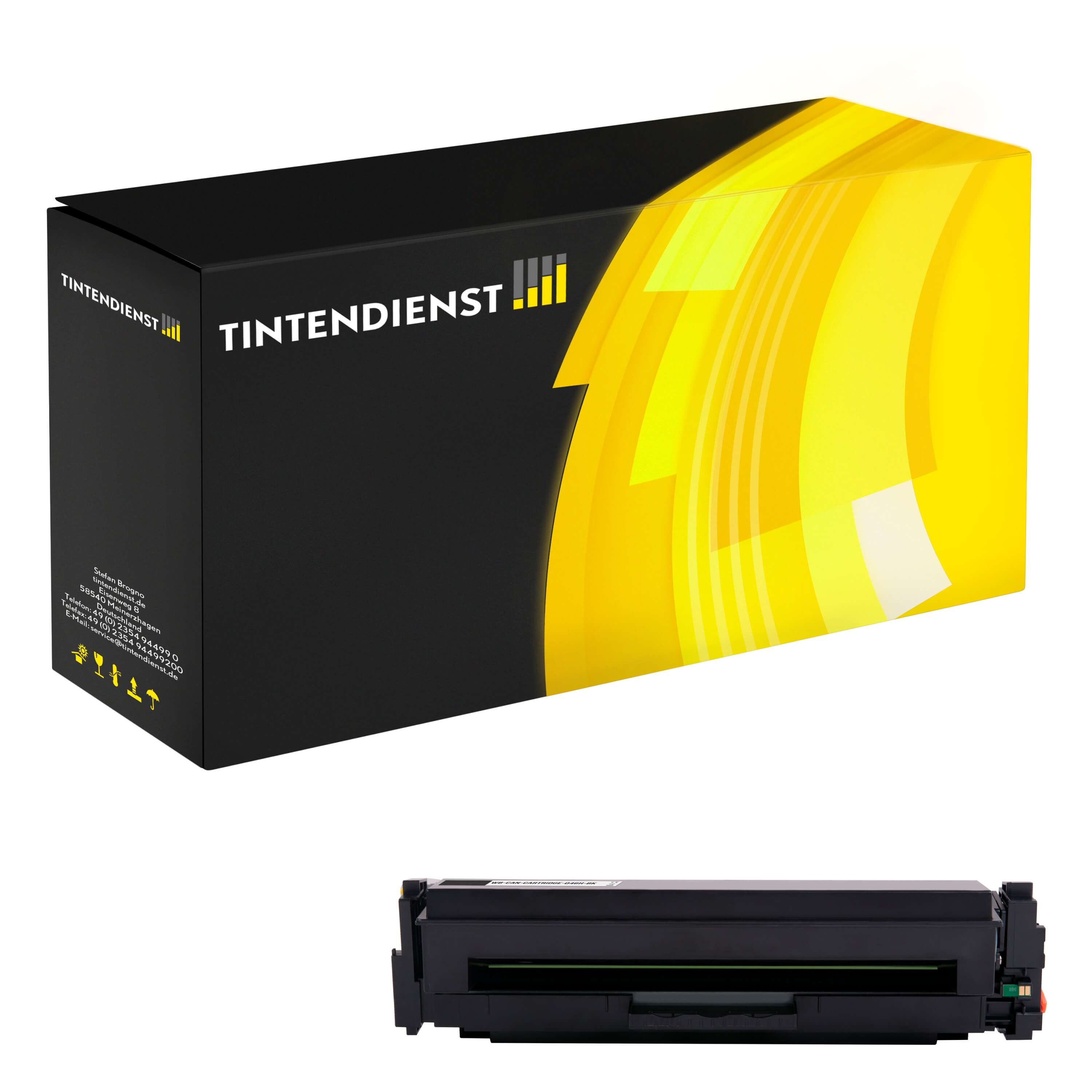 Toner kompatibel für Canon i-SENSYS MF 733 Cdw (1254C002 / 046H) Schwarz