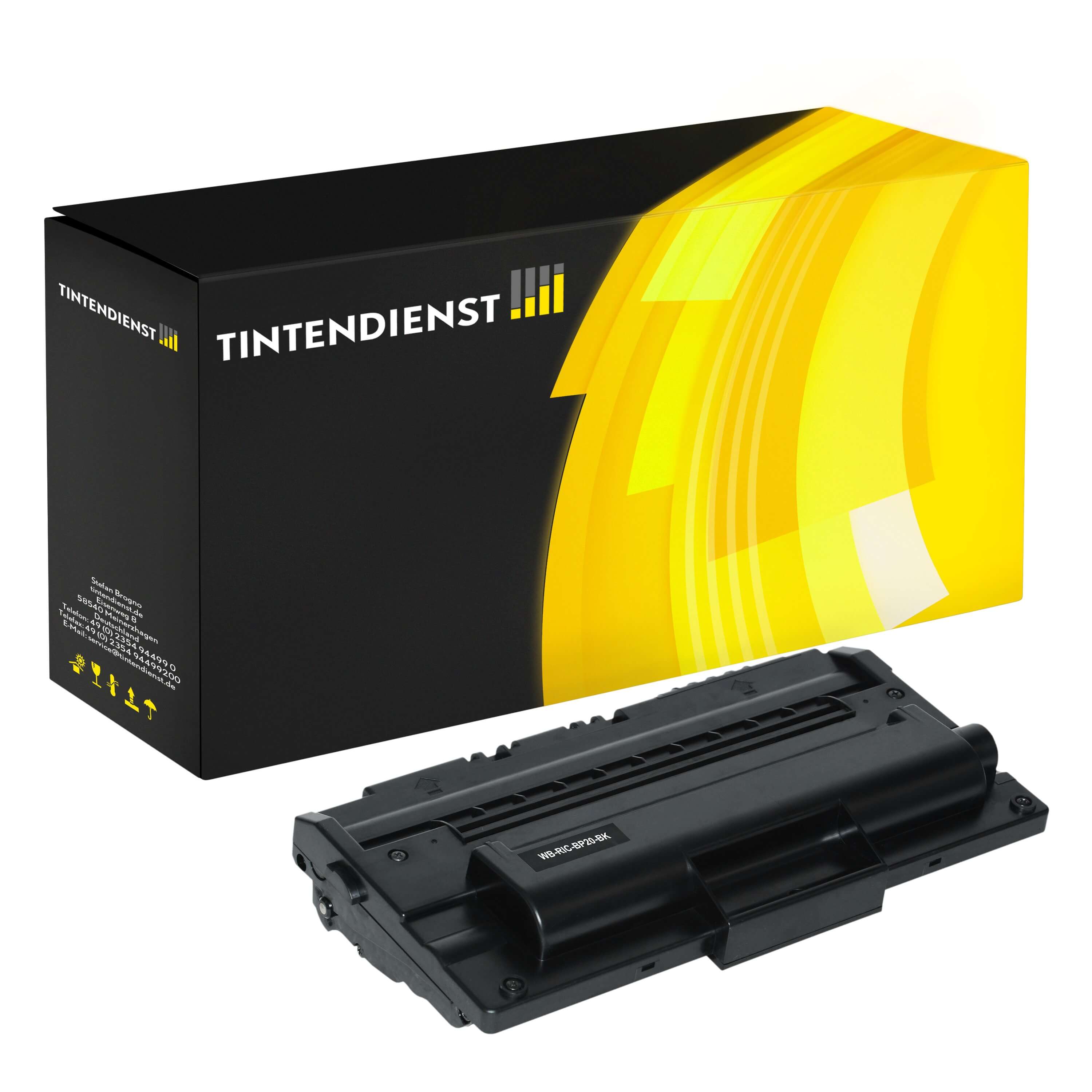 Toner kompatibel für Ricoh Aficio BP 20 n (402455 / TYPEBP20) Schwarz