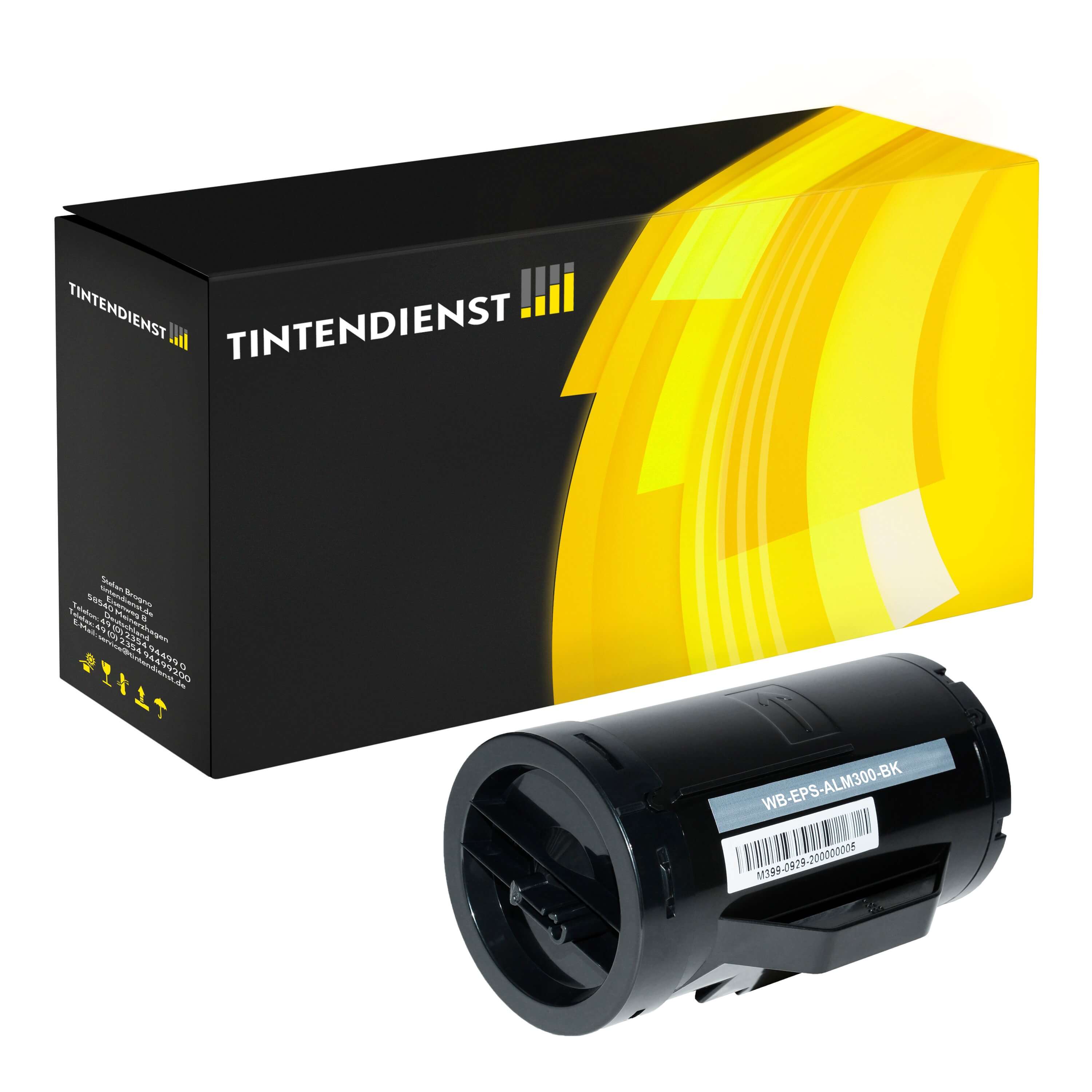 Toner kompatibel für Epson Workforce AL-M 300 DT (C13S050689 / 0689) Schwarz