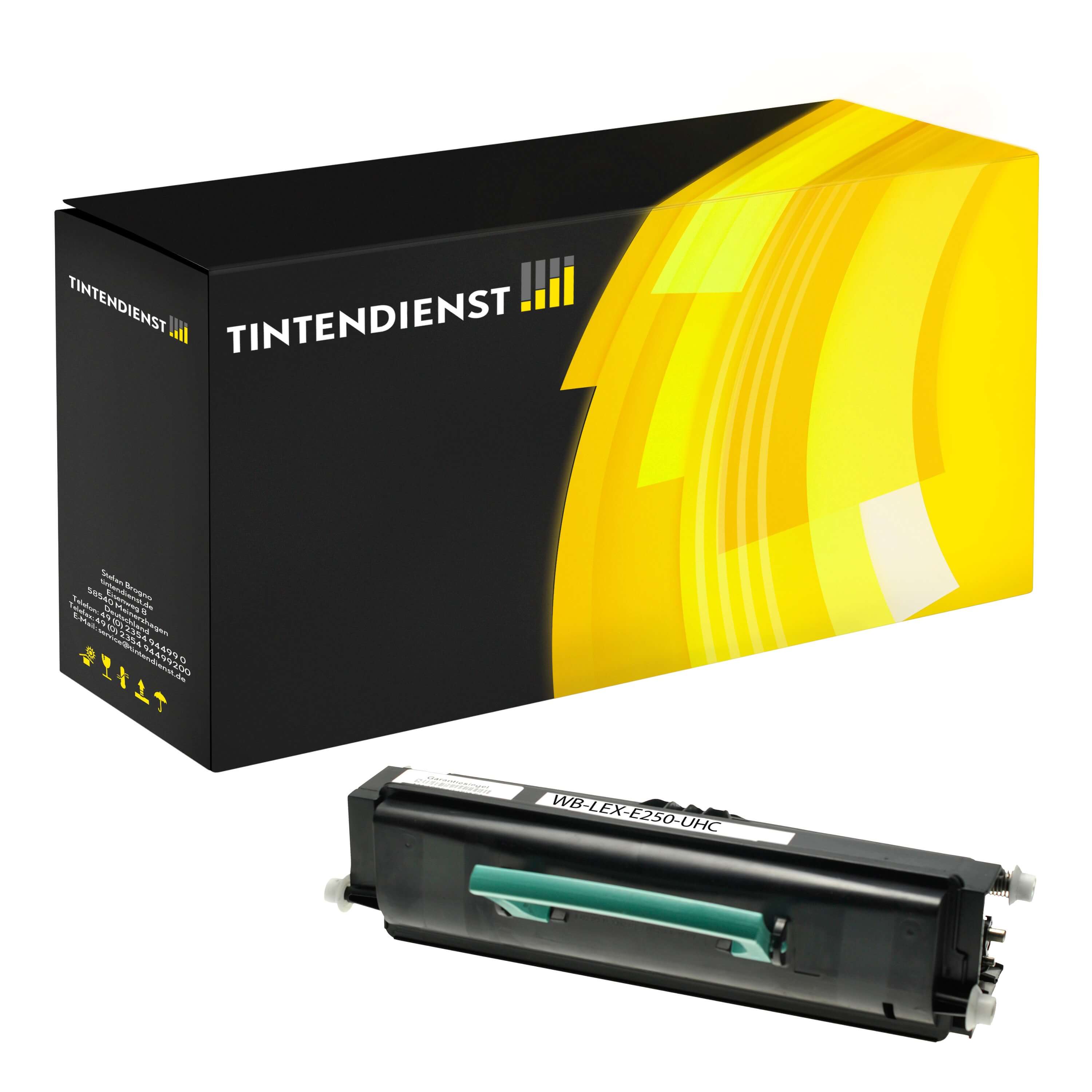 Toner kompatibel für Lexmark Optra E 250 Series (E250A21E) Schwarz