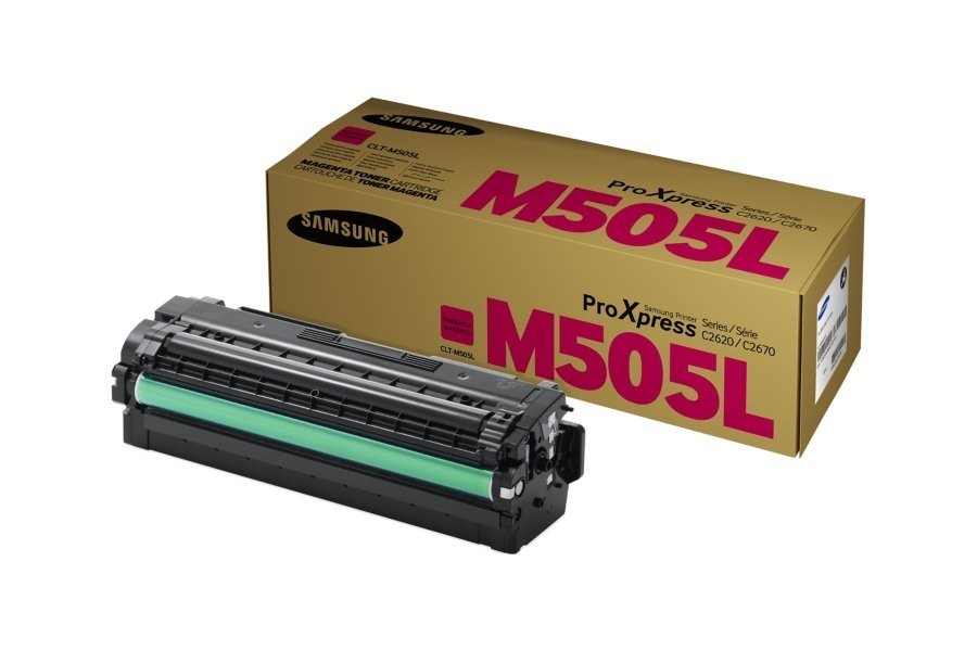 Original Toner Samsung ProXpress C 2620 DW (CLT-M505L/ELS / M505L) Magenta