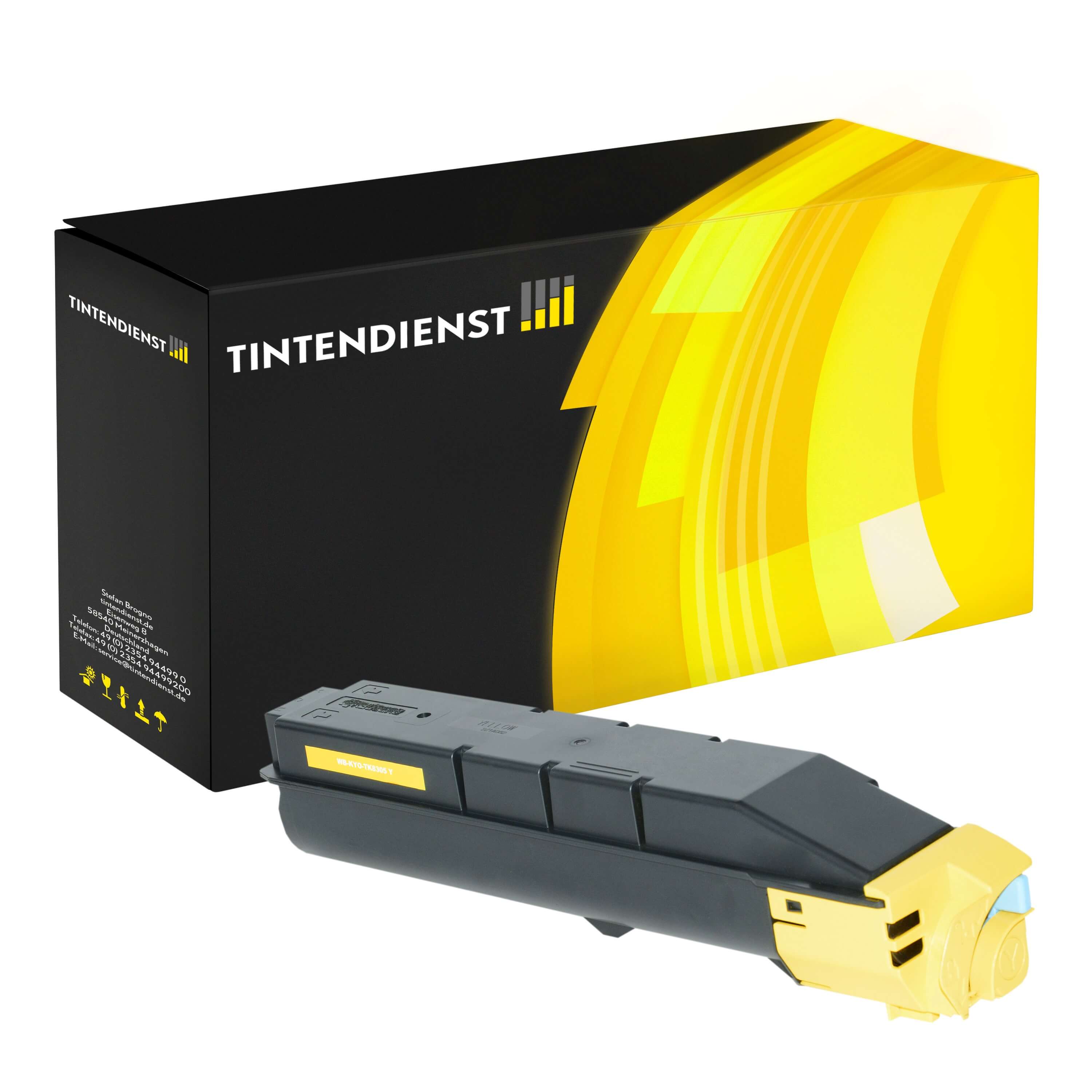 Toner kompatibel für Kyocera TASKalfa 3050 ci (1T02LKANL0 / TK-8305Y) Gelb