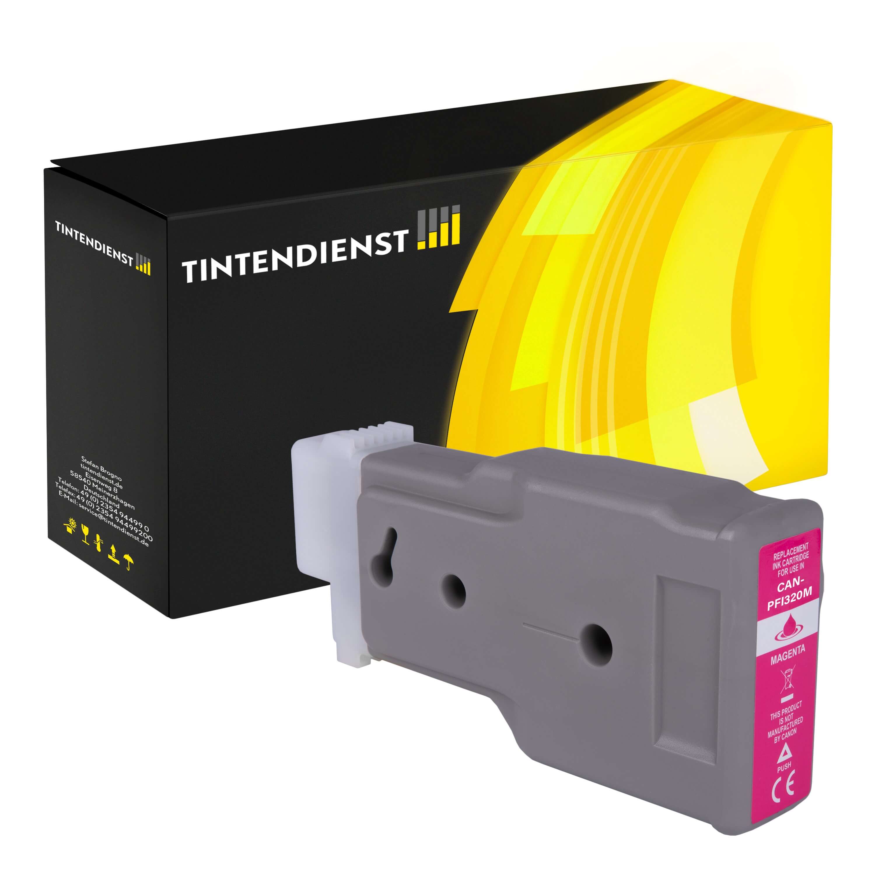 Druckerpatrone kompatibel für Canon IPF GP-300 (2892C001 / PFI-320M) Magenta