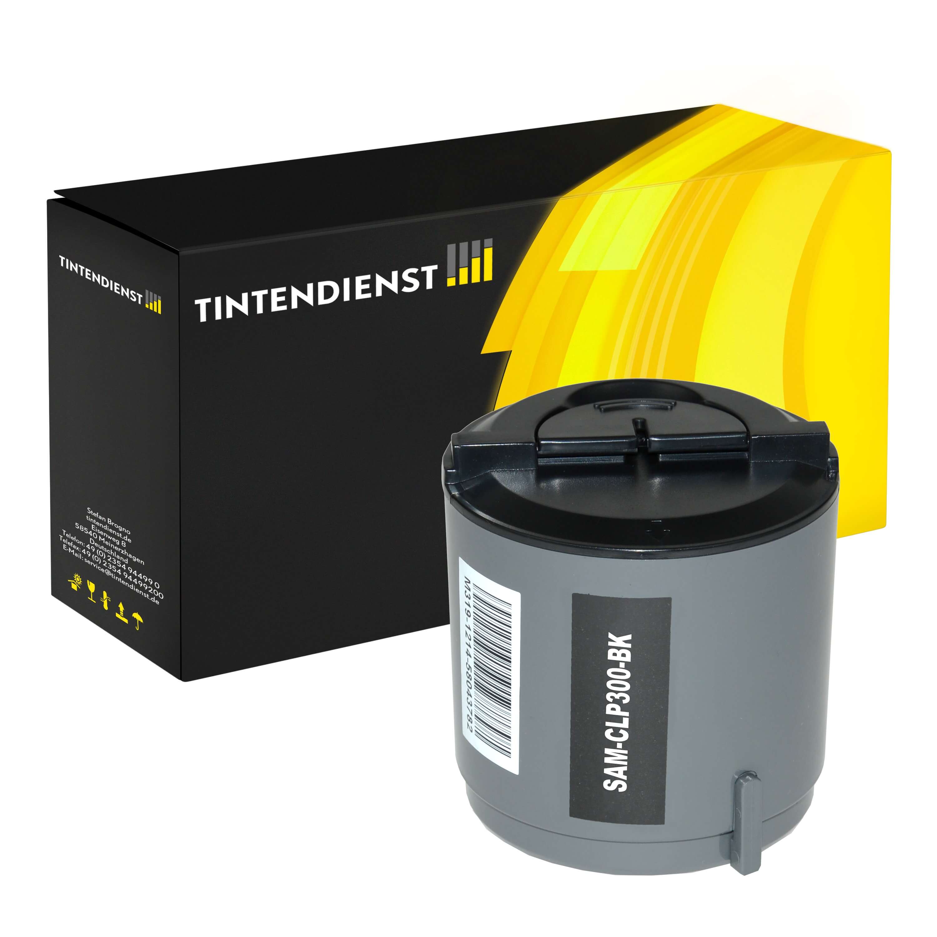 Toner kompatibel für Samsung CLP-300 (CLP-K300A/ELS) Schwarz