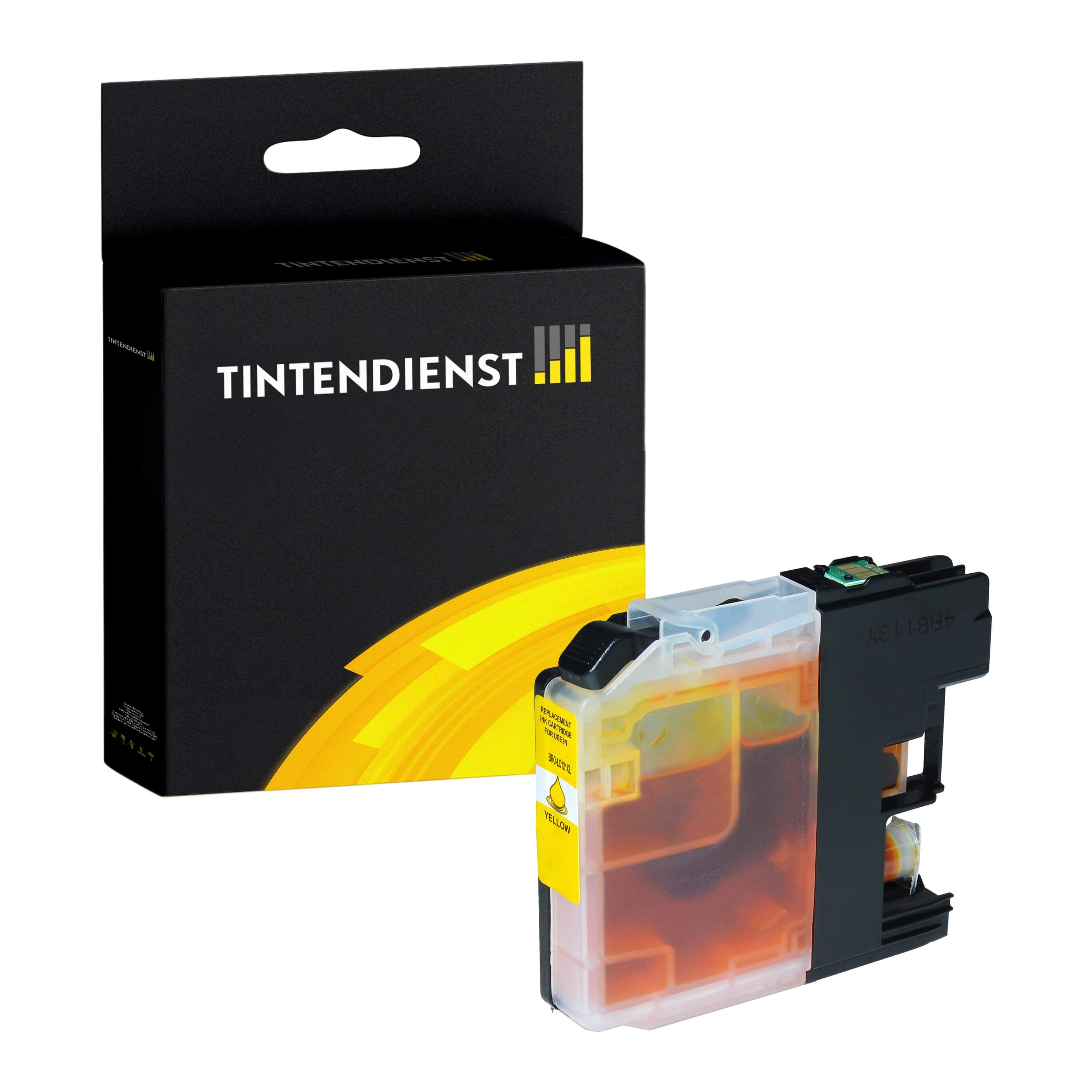 Druckerpatrone kompatibel für Brother DCP-J 752 DW (LC-123Y) Gelb