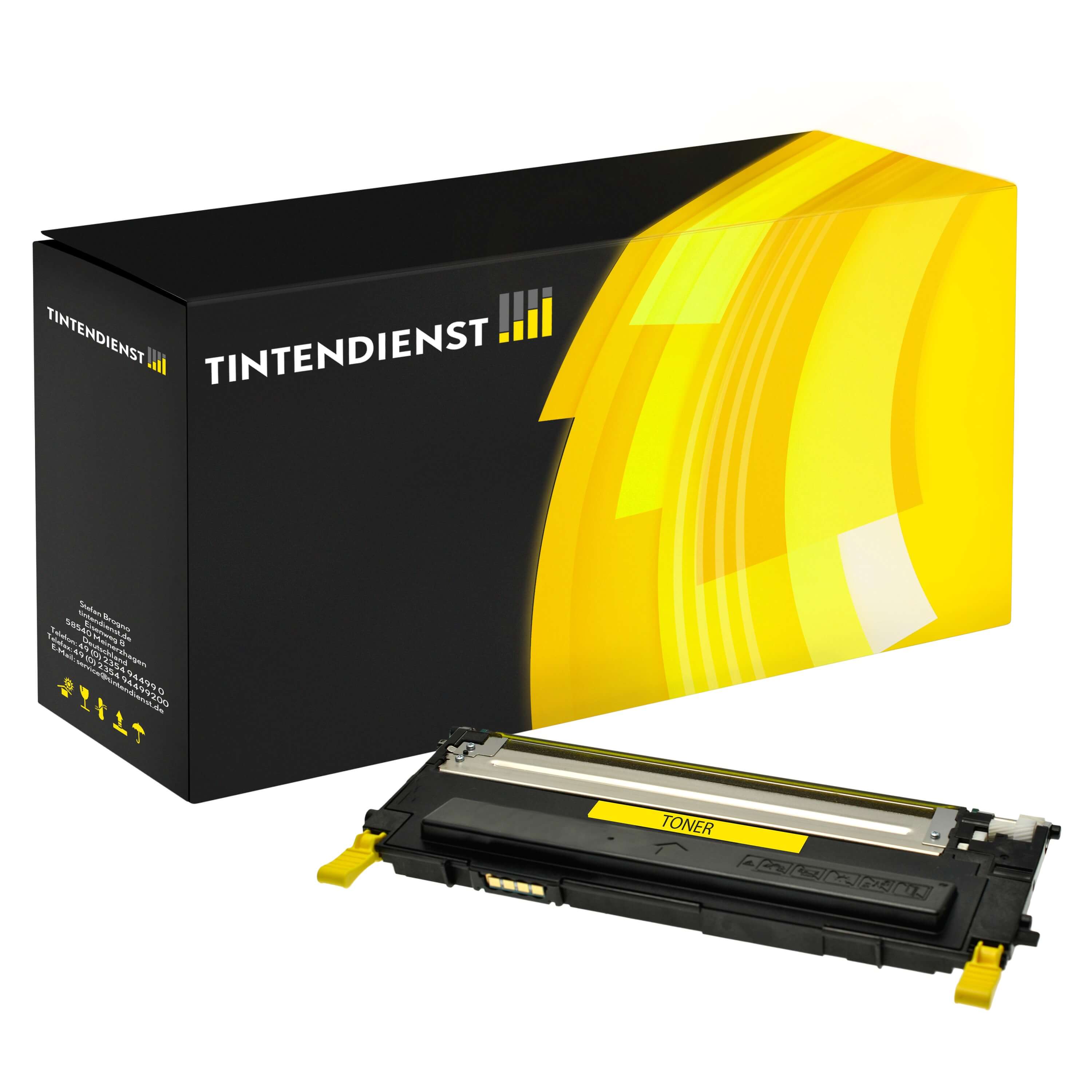 Toner kompatibel für Dell 1235 cn (593-10496 / M127K) Gelb