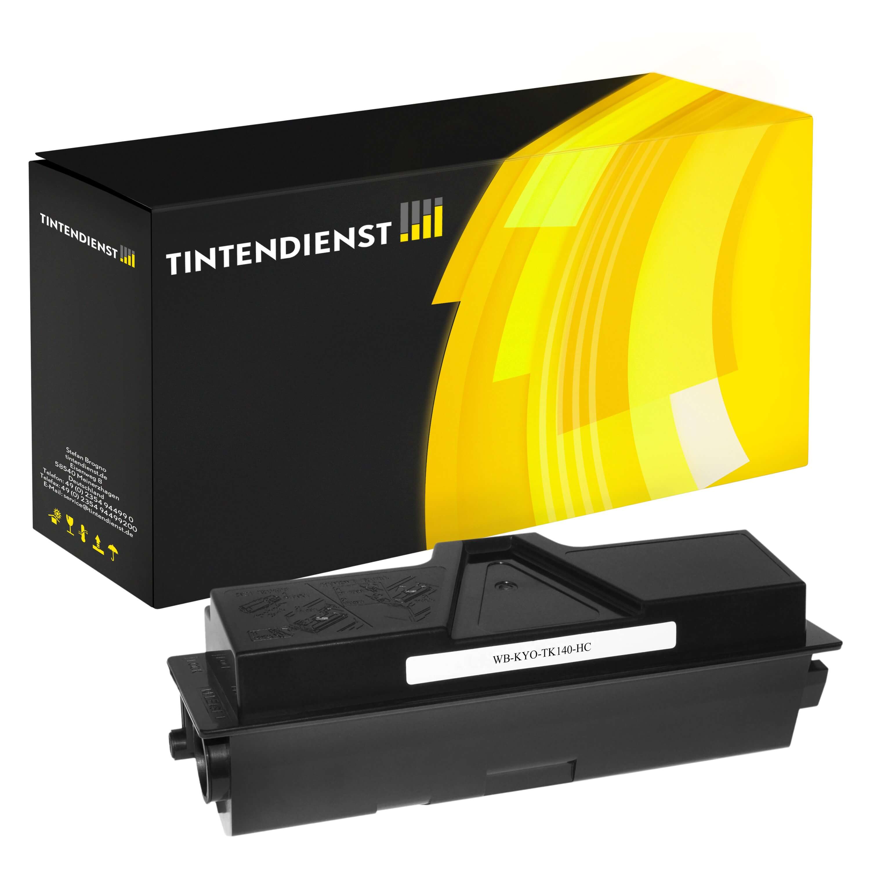 Toner kompatibel für Kyocera FS 1100 TN (1T02H50EU0 / TK-140) Schwarz