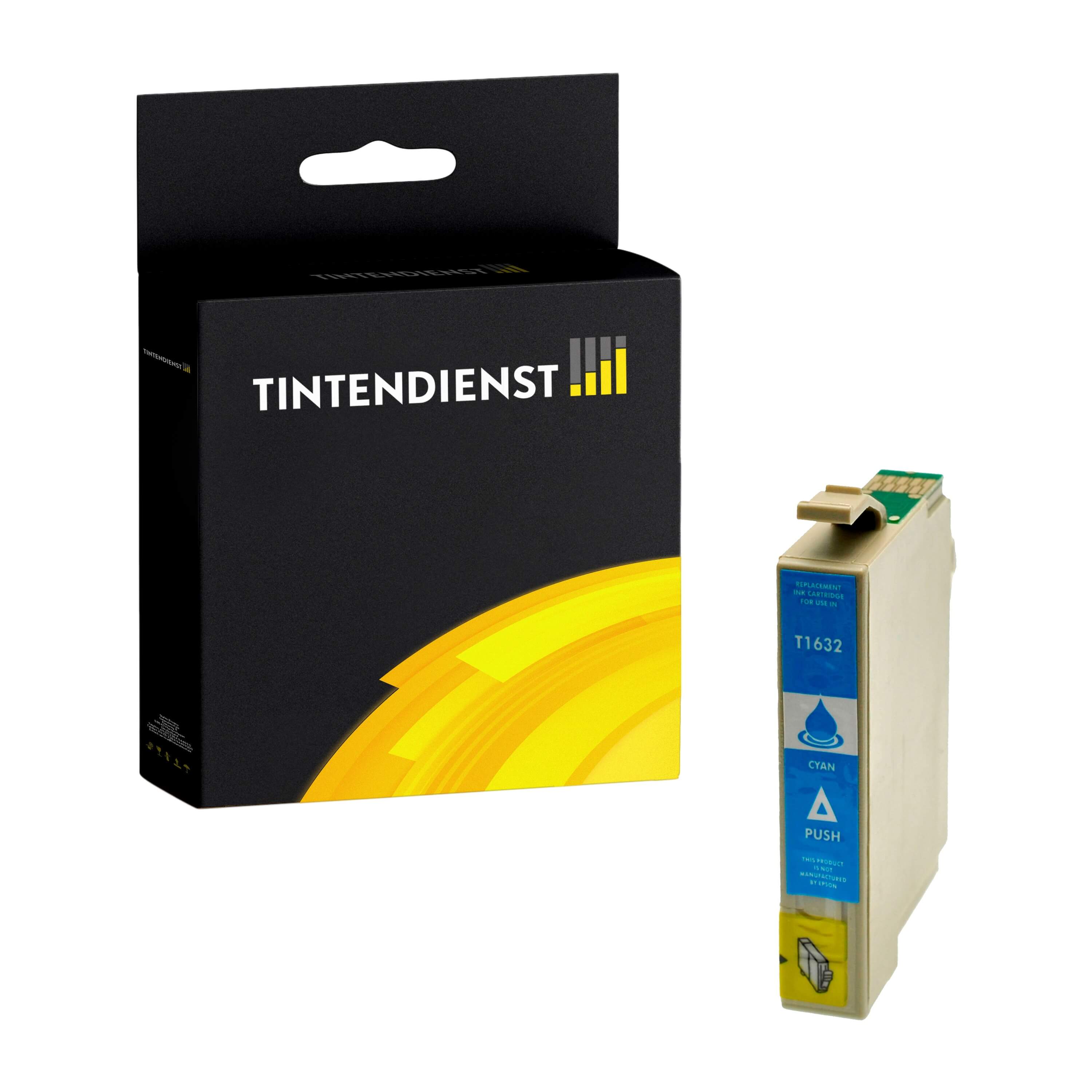 Druckerpatrone kompatibel für Epson C13T16324010 / 16XL Cyan