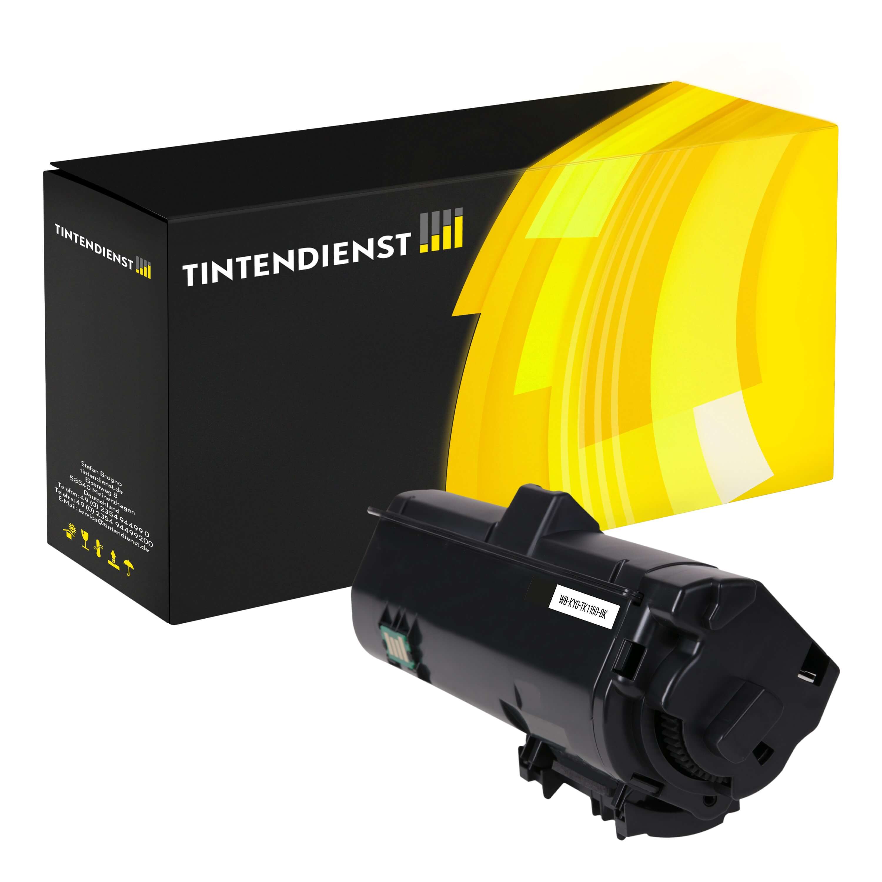 Toner kompatibel für Kyocera Ecosys M 2135 dn (1T02RV0NL0 / TK-1150) Schwarz