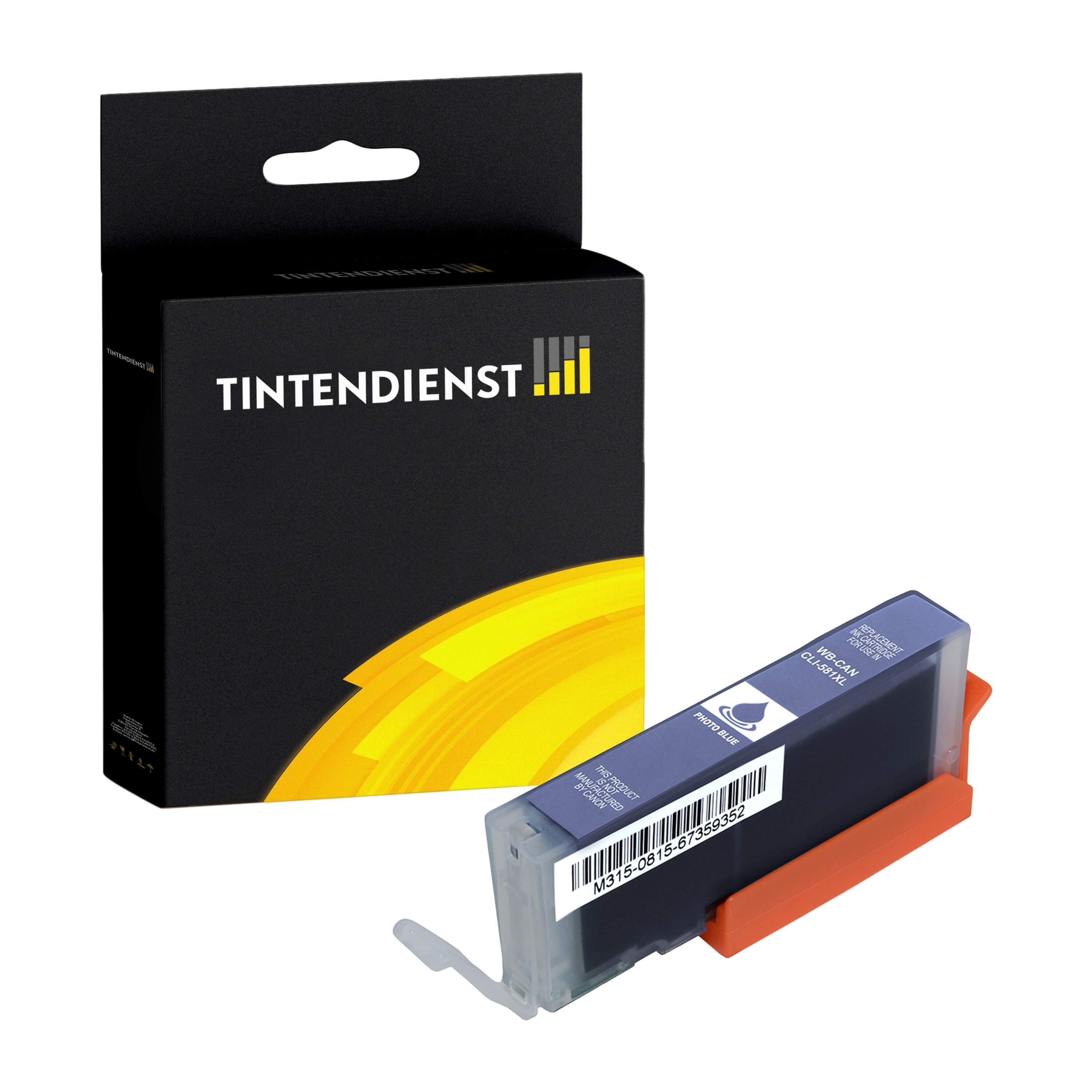 Druckerpatrone kompatibel für Canon Pixma TS 8350 Series (2053C001 / CLI-581PBXL) Blau