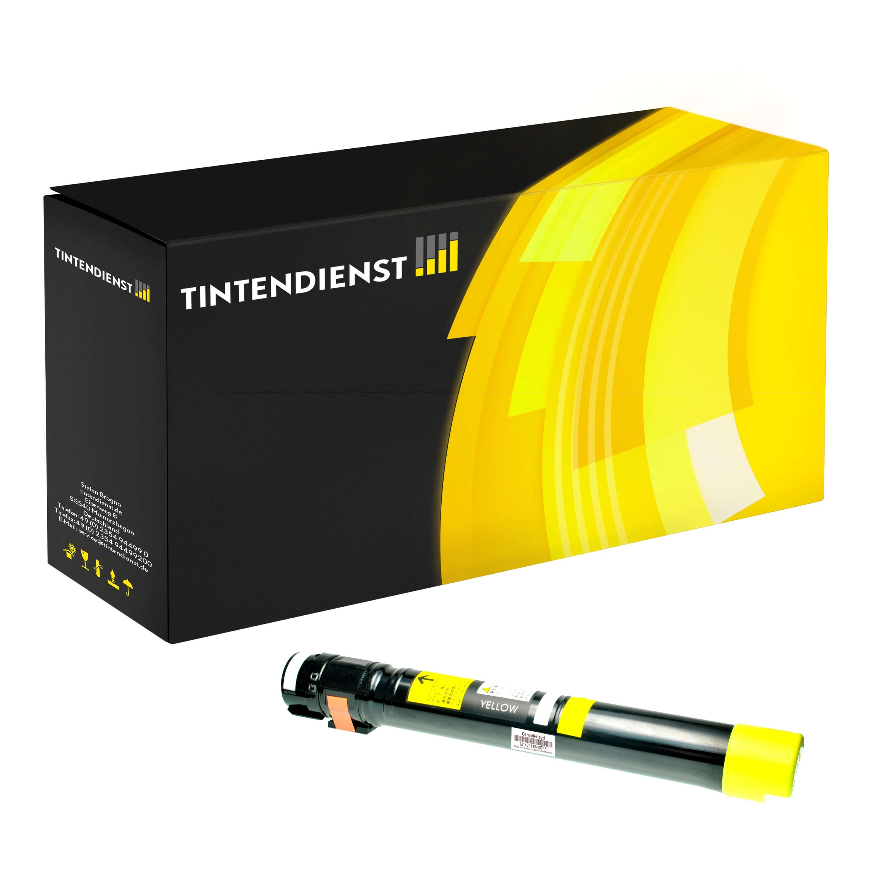 Toner kompatibel für Xerox WorkCentre 7425 FX (006R01396) Gelb