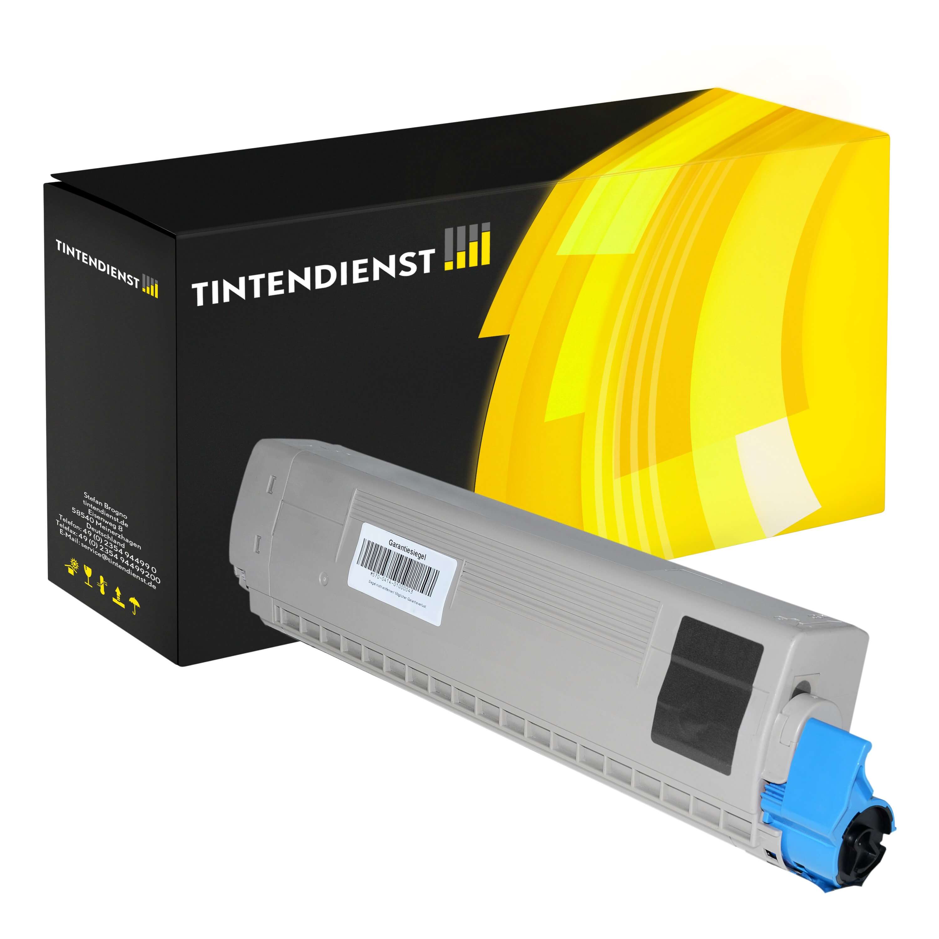 Toner kompatibel für OKI C 822 N (44844616) Schwarz