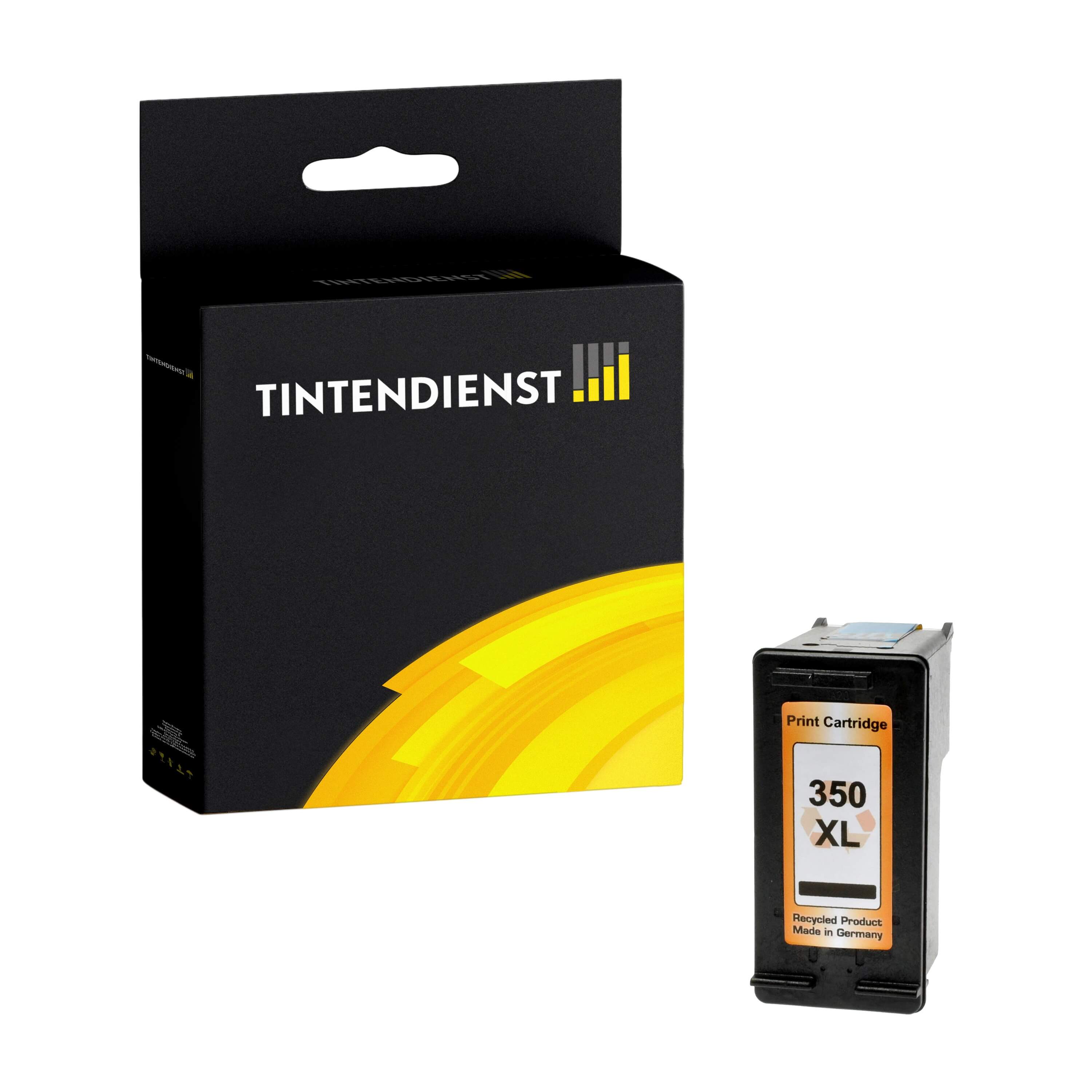 Druckerpatrone kompatibel für HP PhotoSmart C 5290 (CB336EE / 350XL) Schwarz