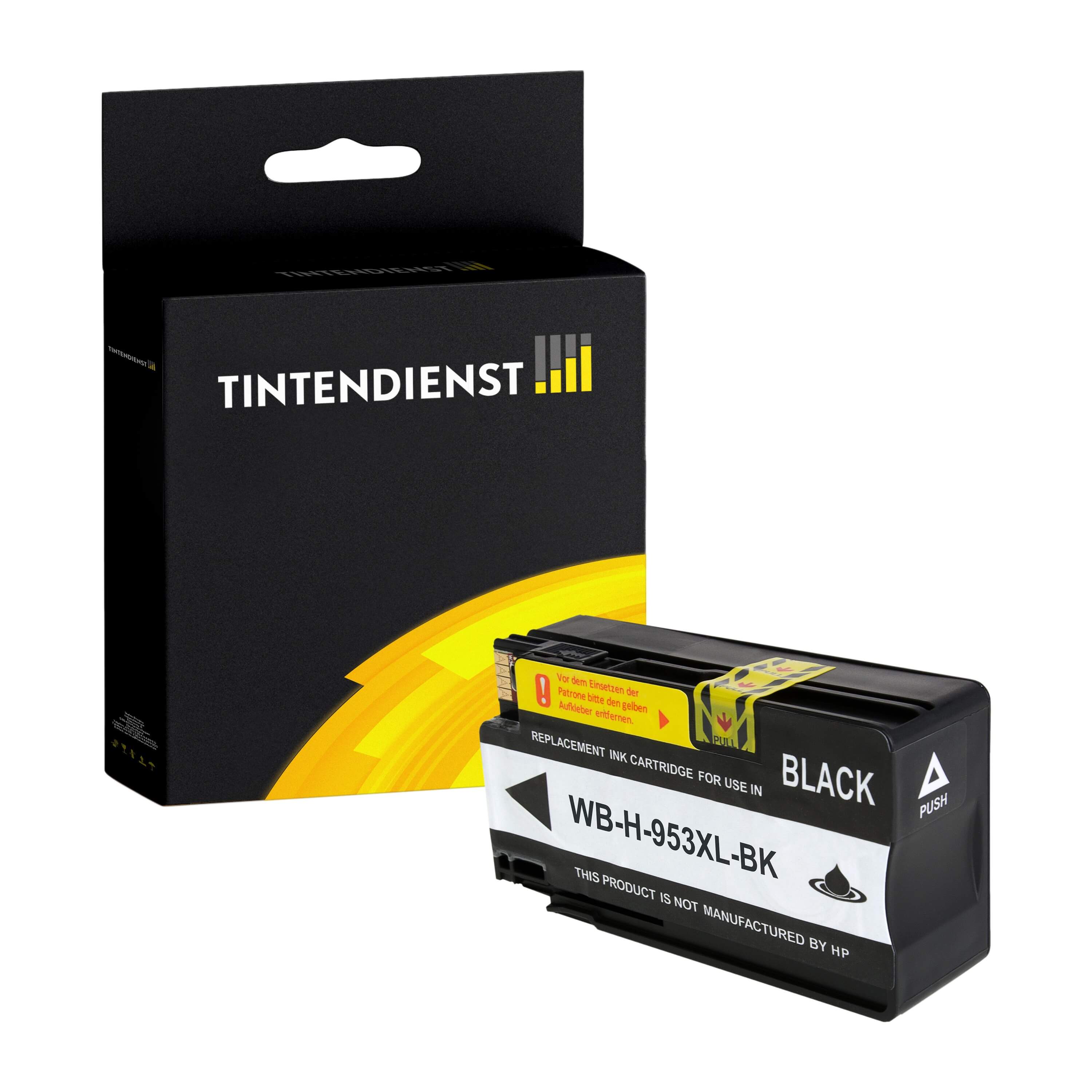 Druckerpatrone kompatibel für HP OfficeJet Pro 8218 (L0S70AE / 953XL) Schwarz