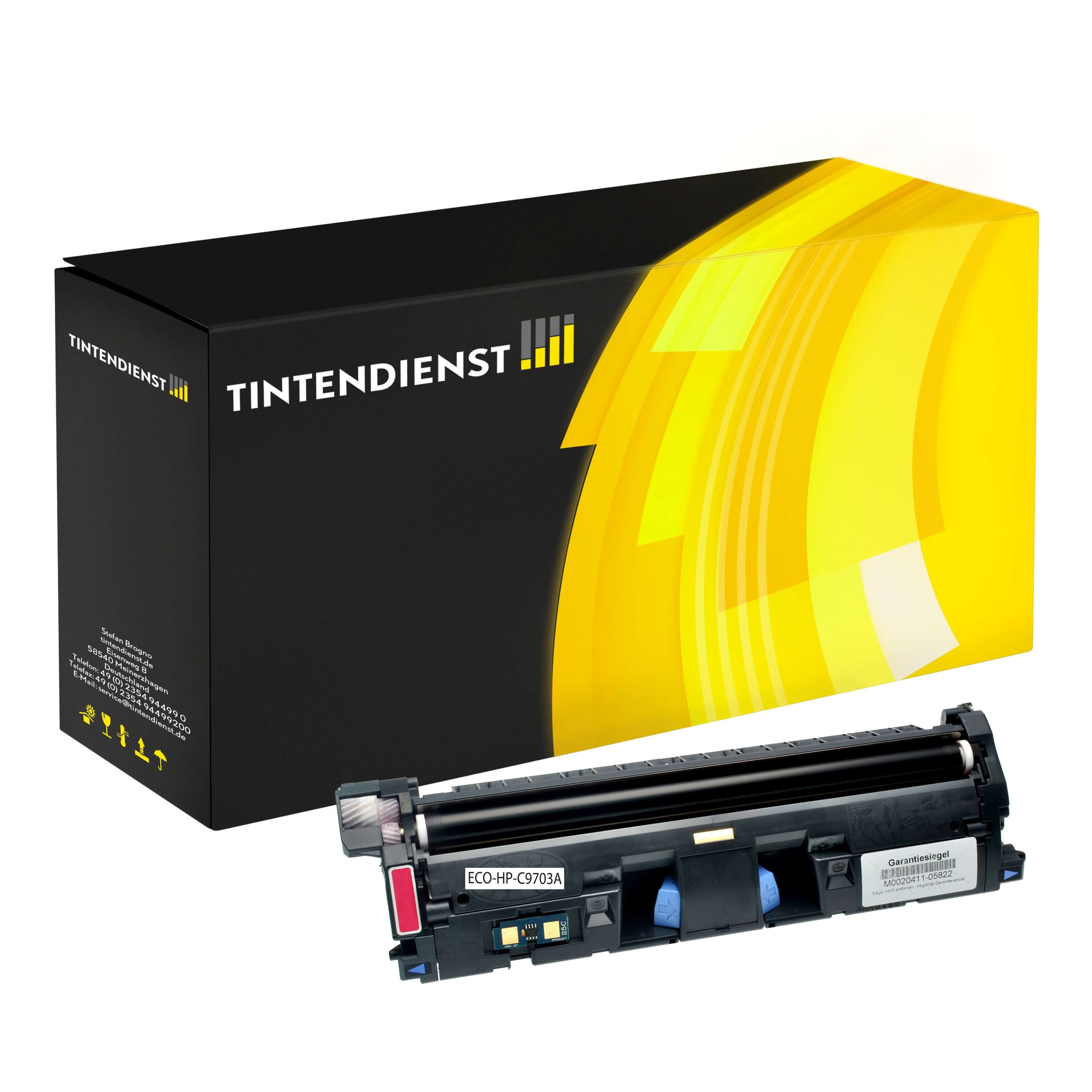 Toner kompatibel für HP Color LaserJet 1500 LXI (C9703A / 121A) Magenta