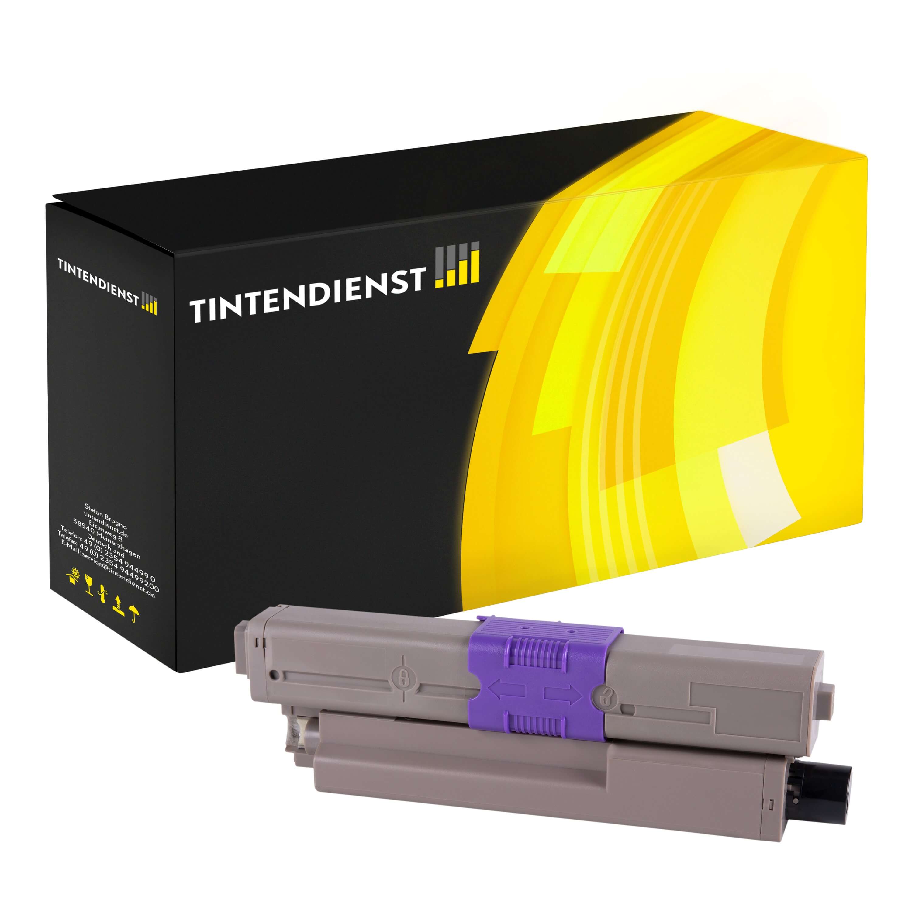 Toner kompatibel für OKI C 511 DN (44973508) Schwarz