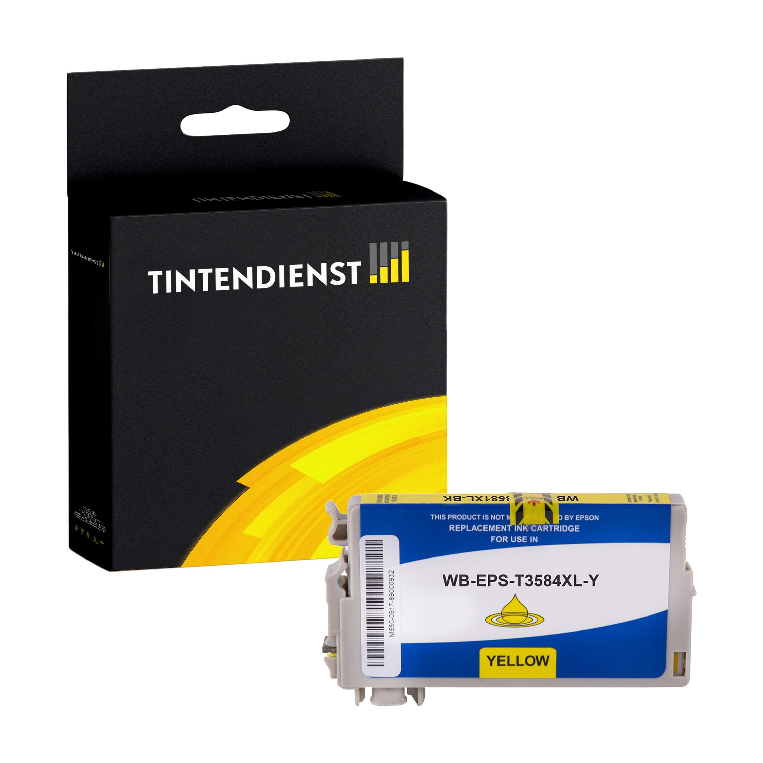 Druckerpatrone kompatibel für Epson C13T35844010 / 35 Gelb