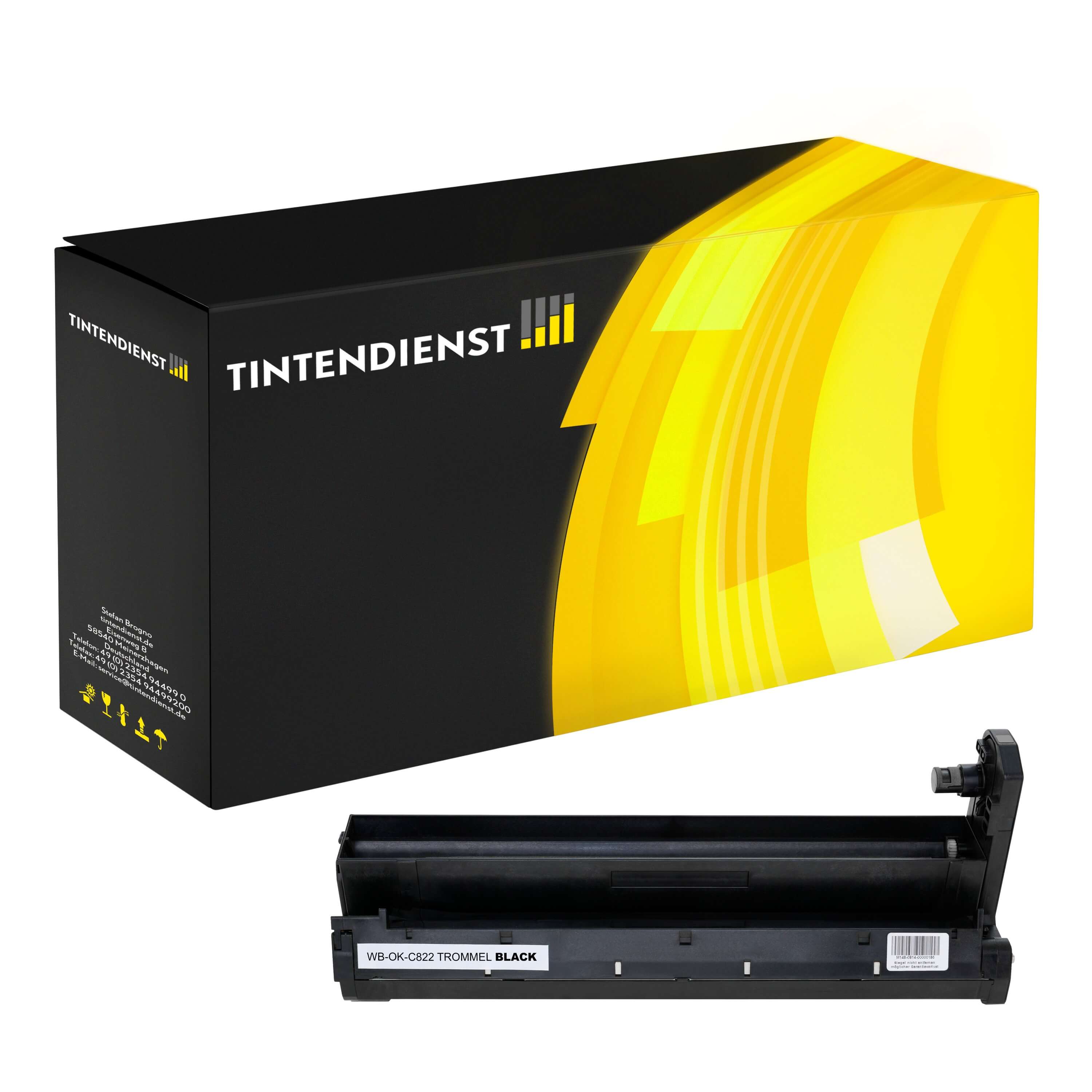 Trommel kompatibel für OKI C 841 DN (44844408) Schwarz