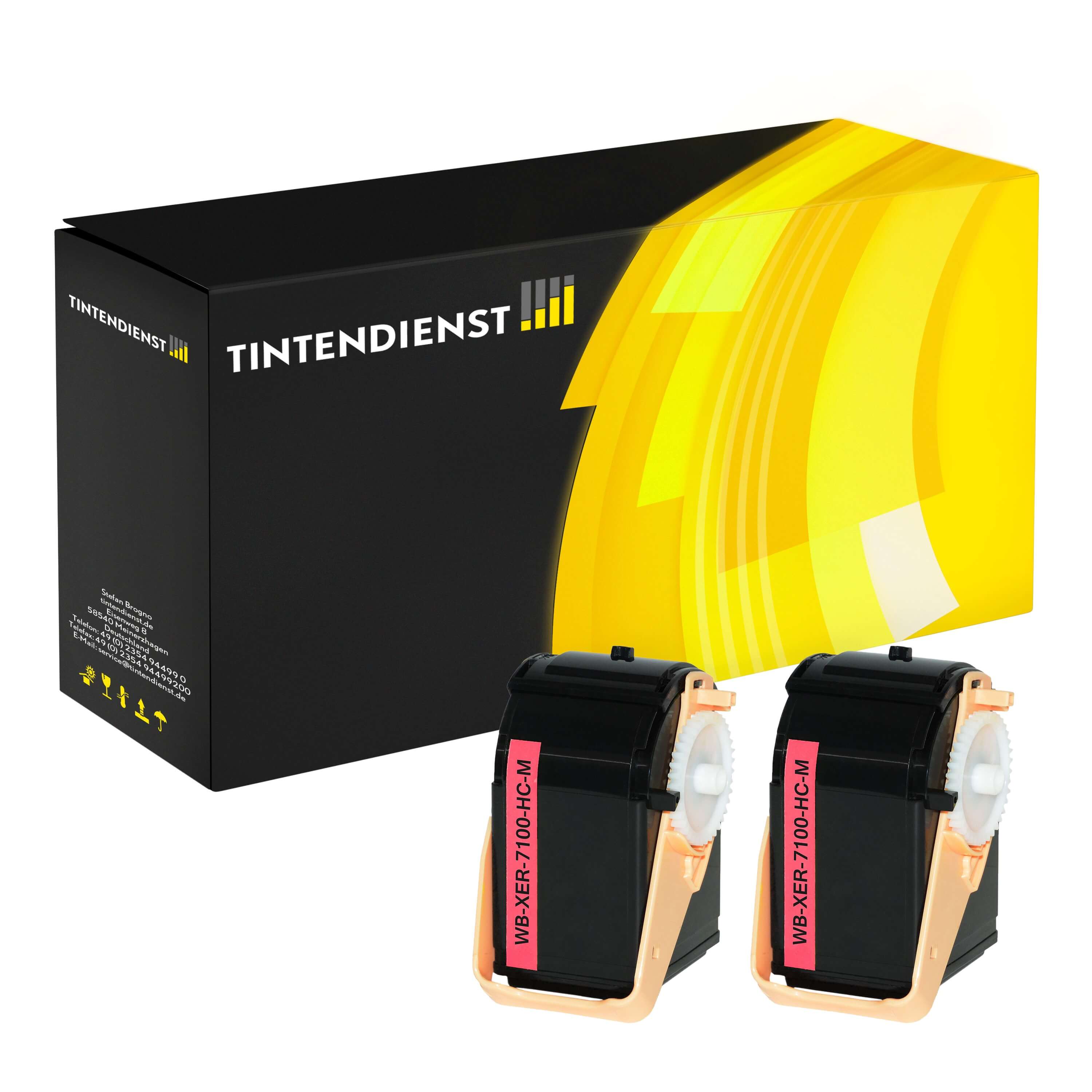 Toner kompatibel für Xerox Phaser 7100 n (106R02603) Magenta