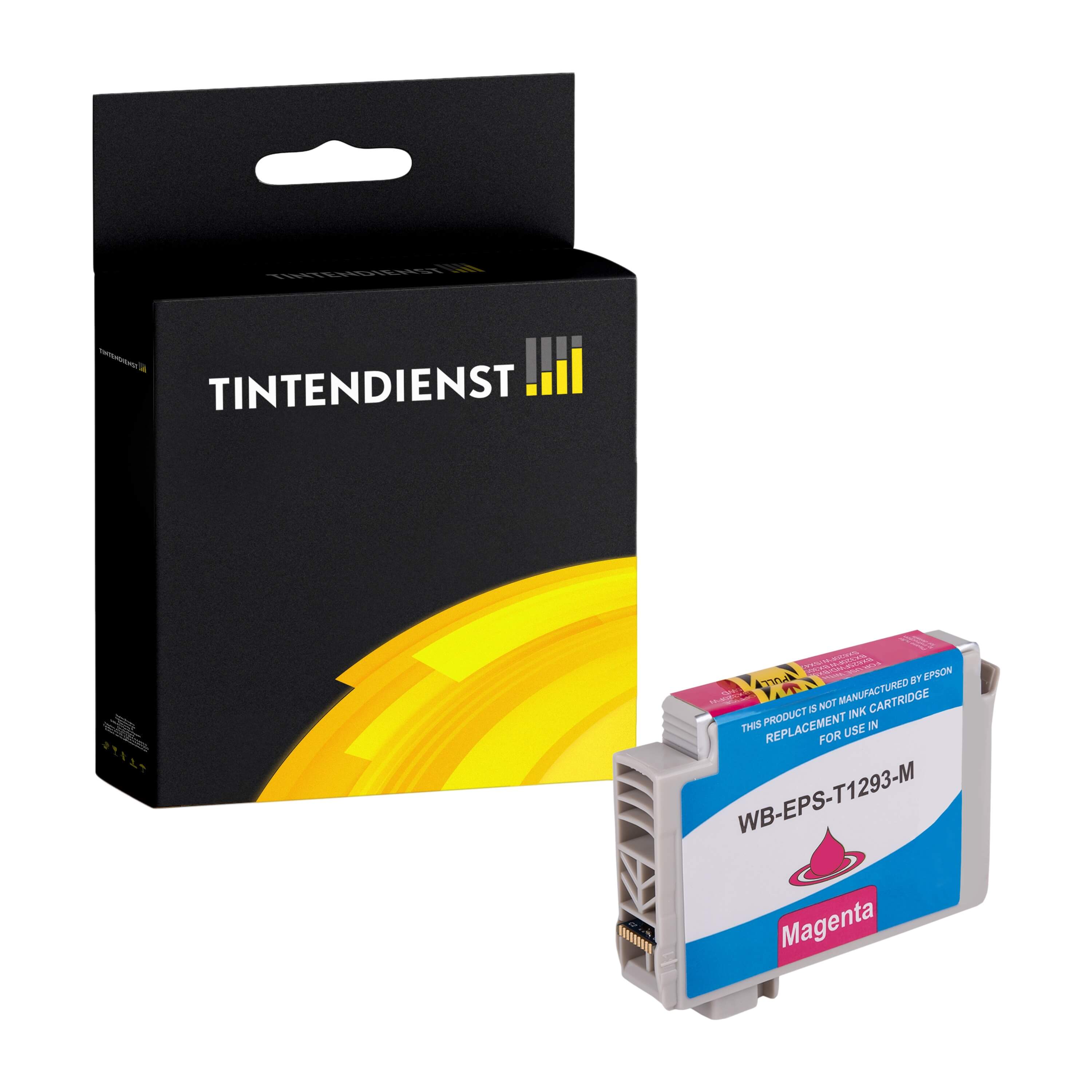 Druckerpatrone kompatibel für Epson Workforce WF-3010 DW (C13T12934012 / T1293) Magenta