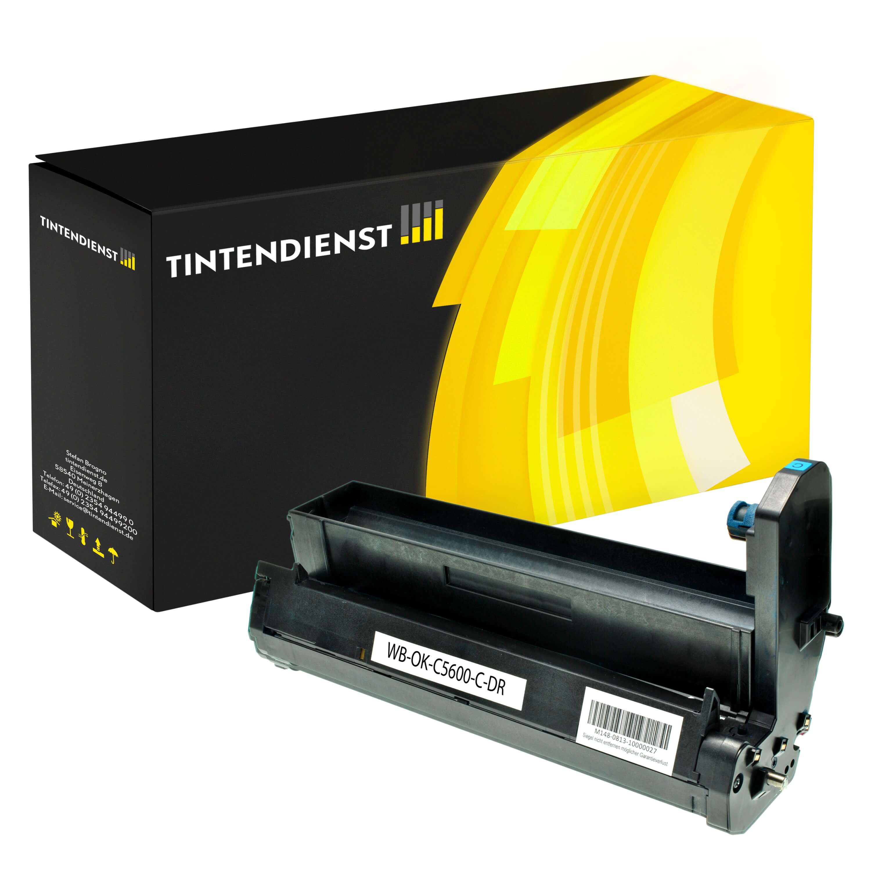 Trommel kompatibel für OKI 43381707 Cyan