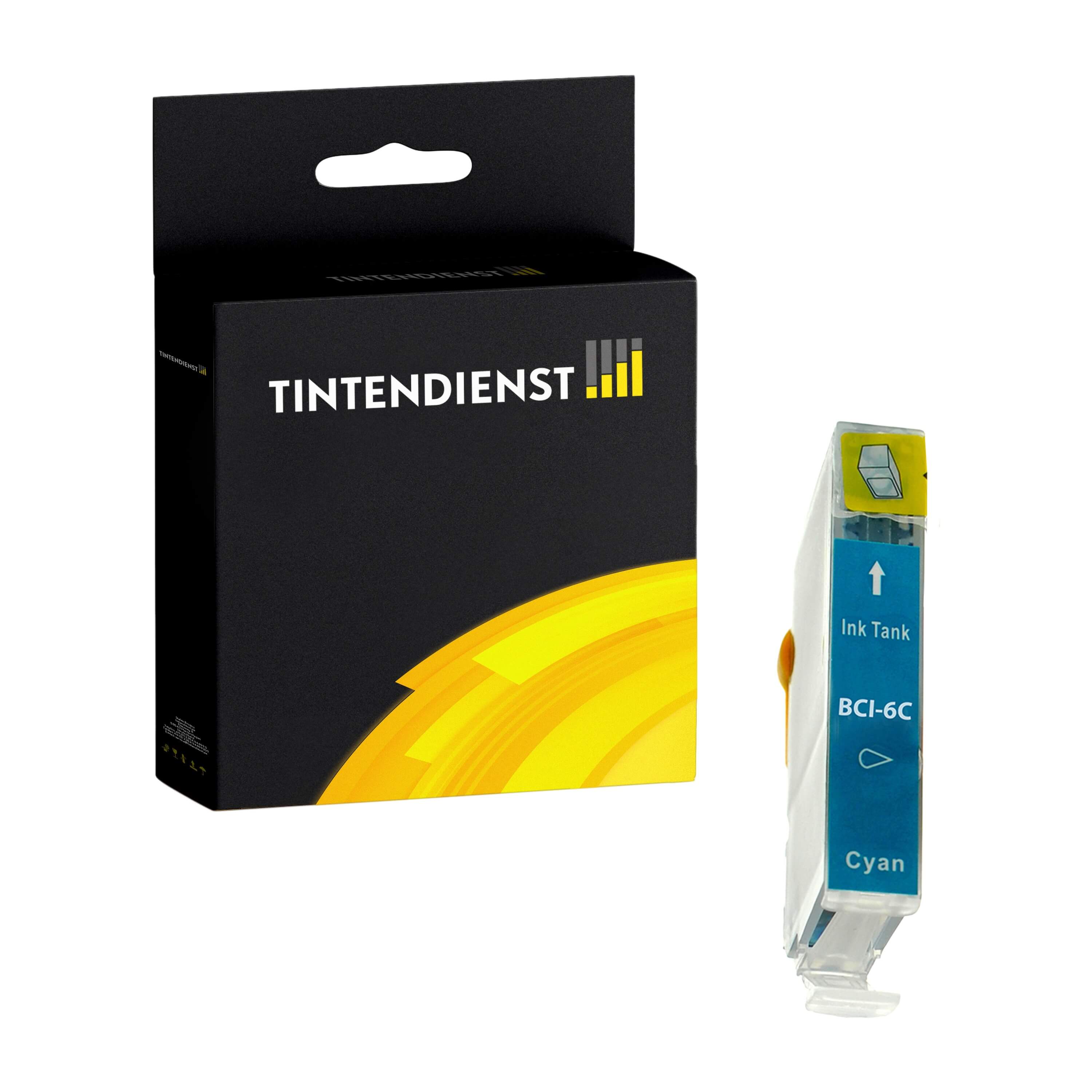 Druckerpatrone kompatibel für Canon I 560 Series (4706A002 / BCI-6C) Cyan
